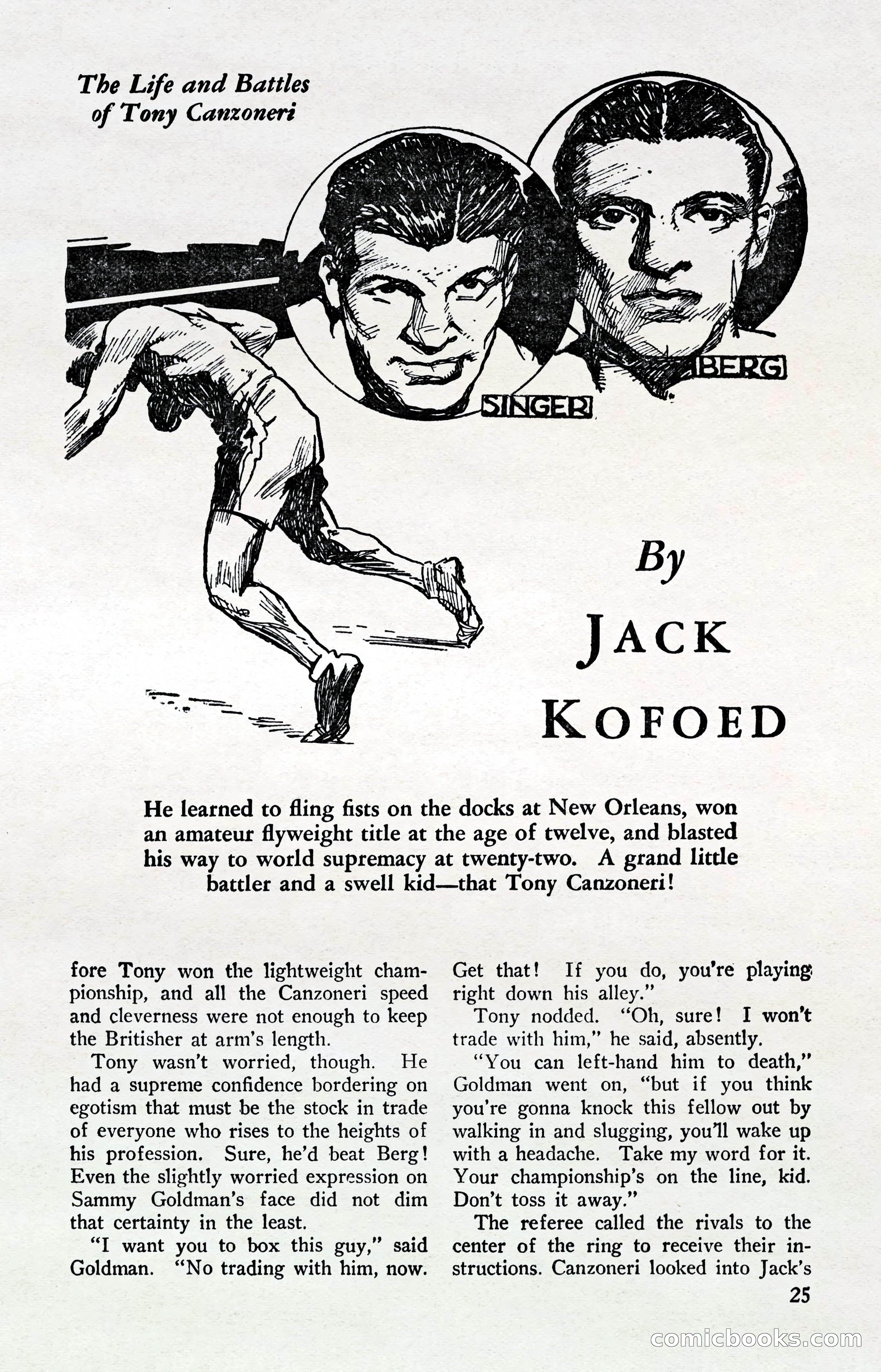 Fight Stories, April 1932 — page 27 of 132