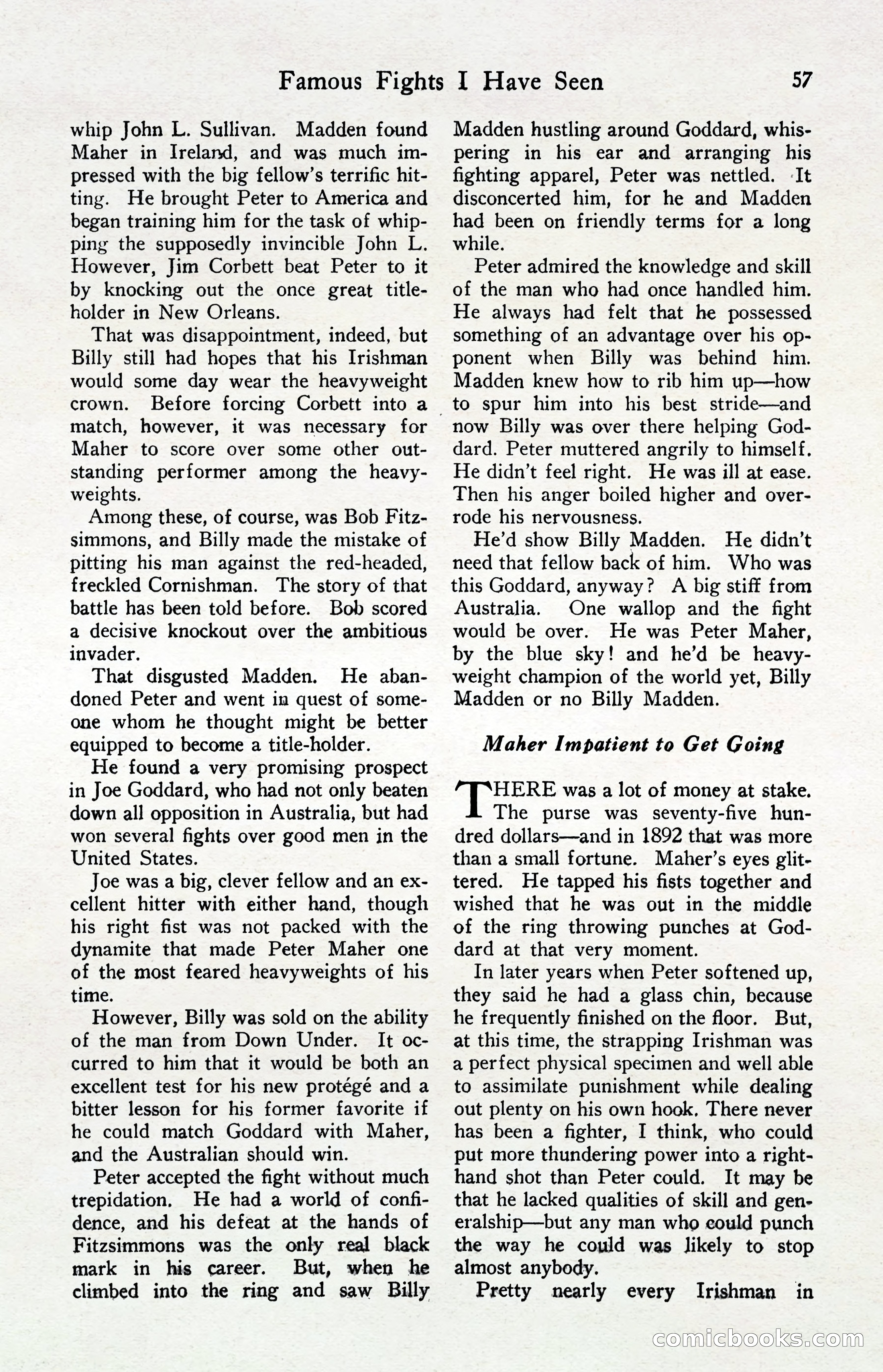 Fight Stories, April 1932 — page 59 of 132