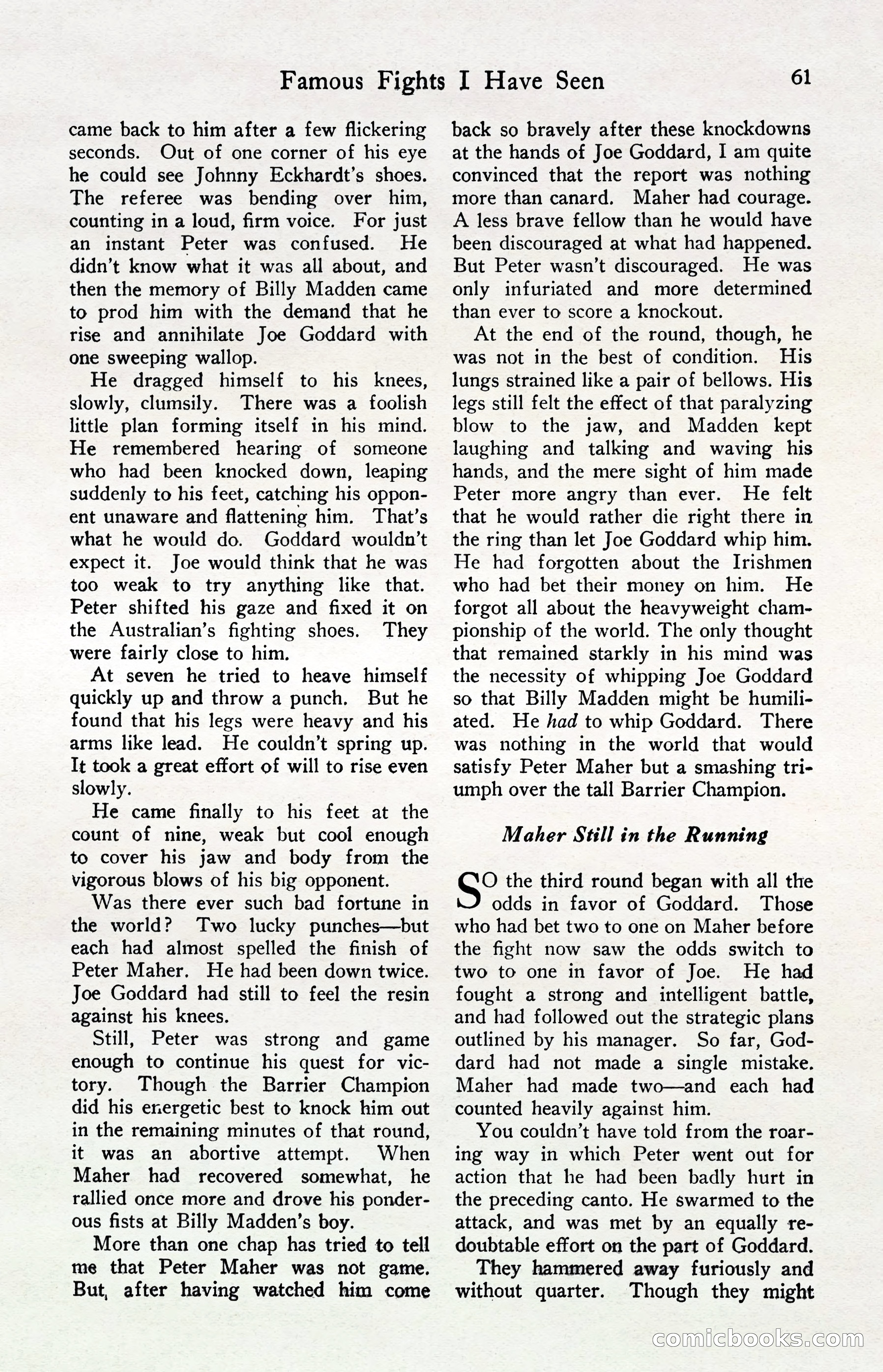 Fight Stories, April 1932 — page 63 of 132