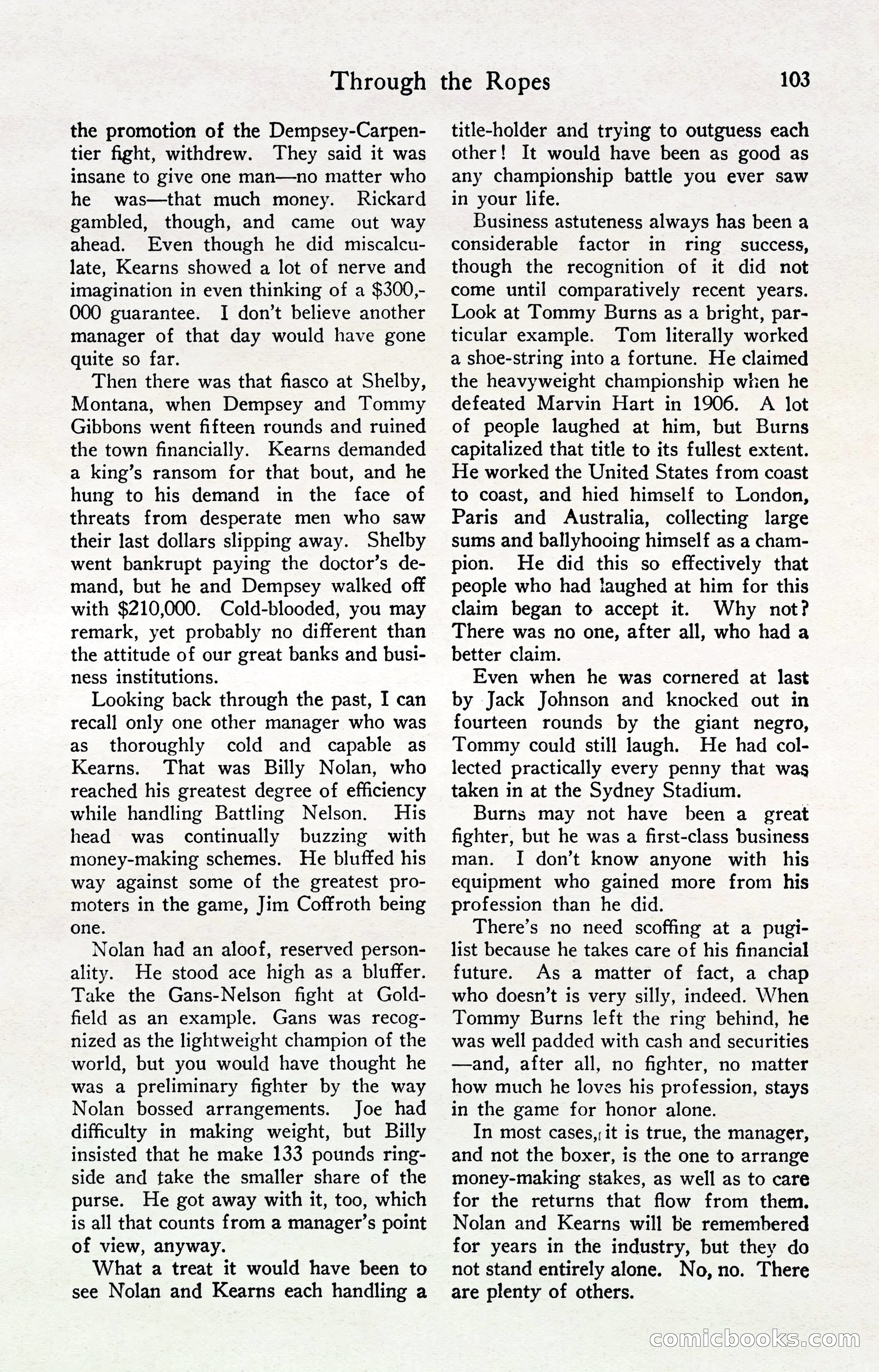 Fight Stories, April 1932 — page 105 of 132