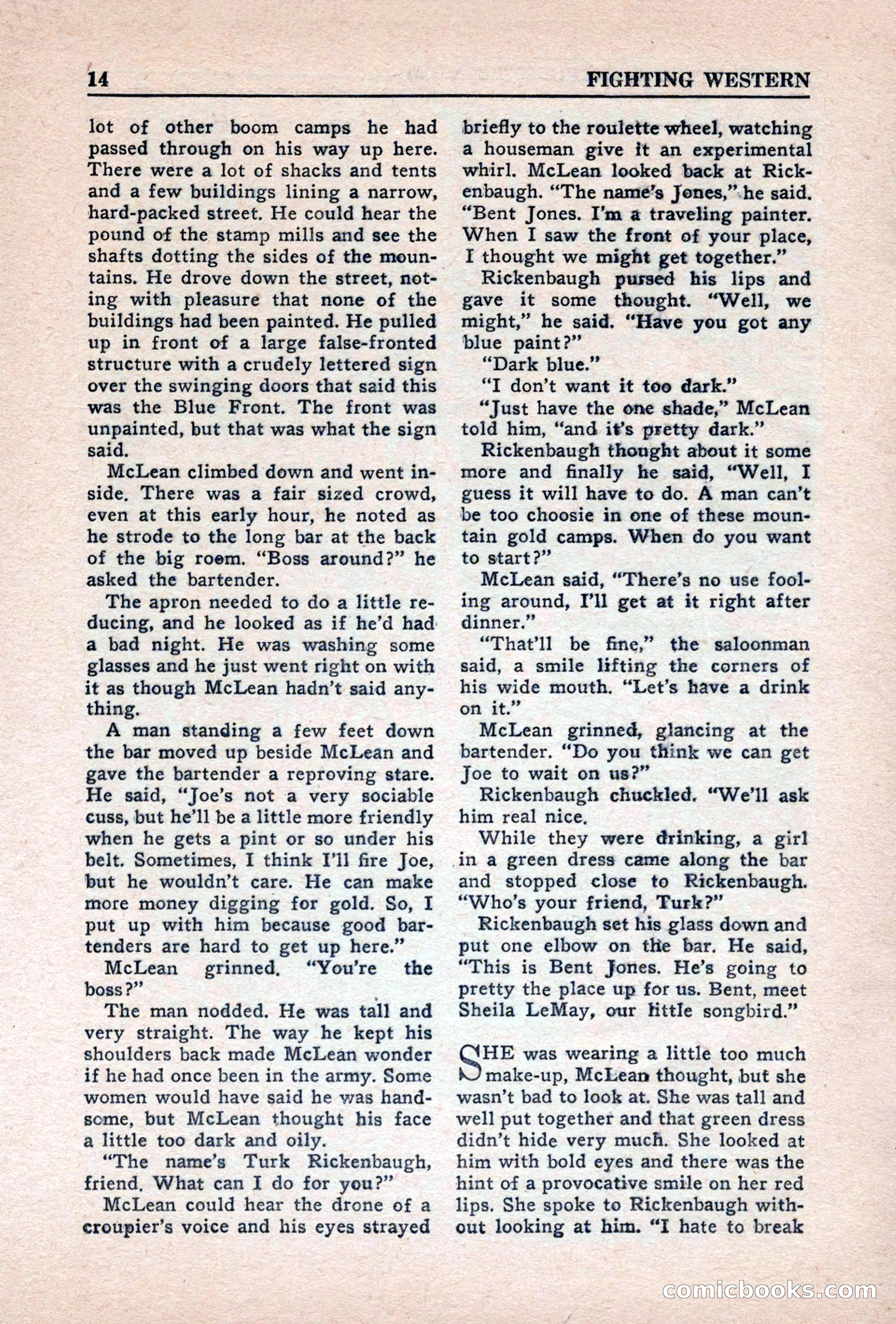 Fighting Western, Vol. 5, No. 5 — page 14 of 132