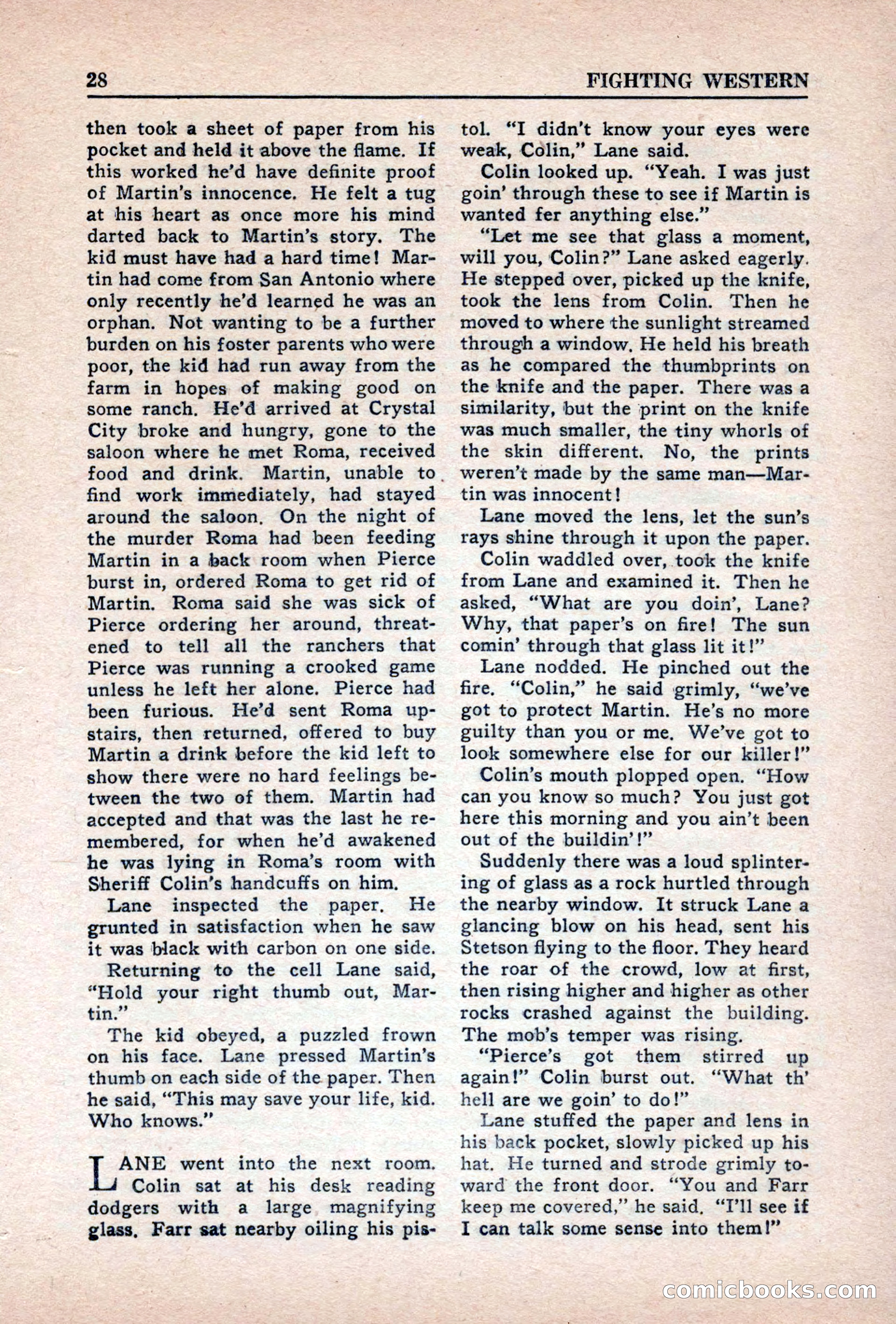 Fighting Western, Vol. 5, No. 5 — page 28 of 132