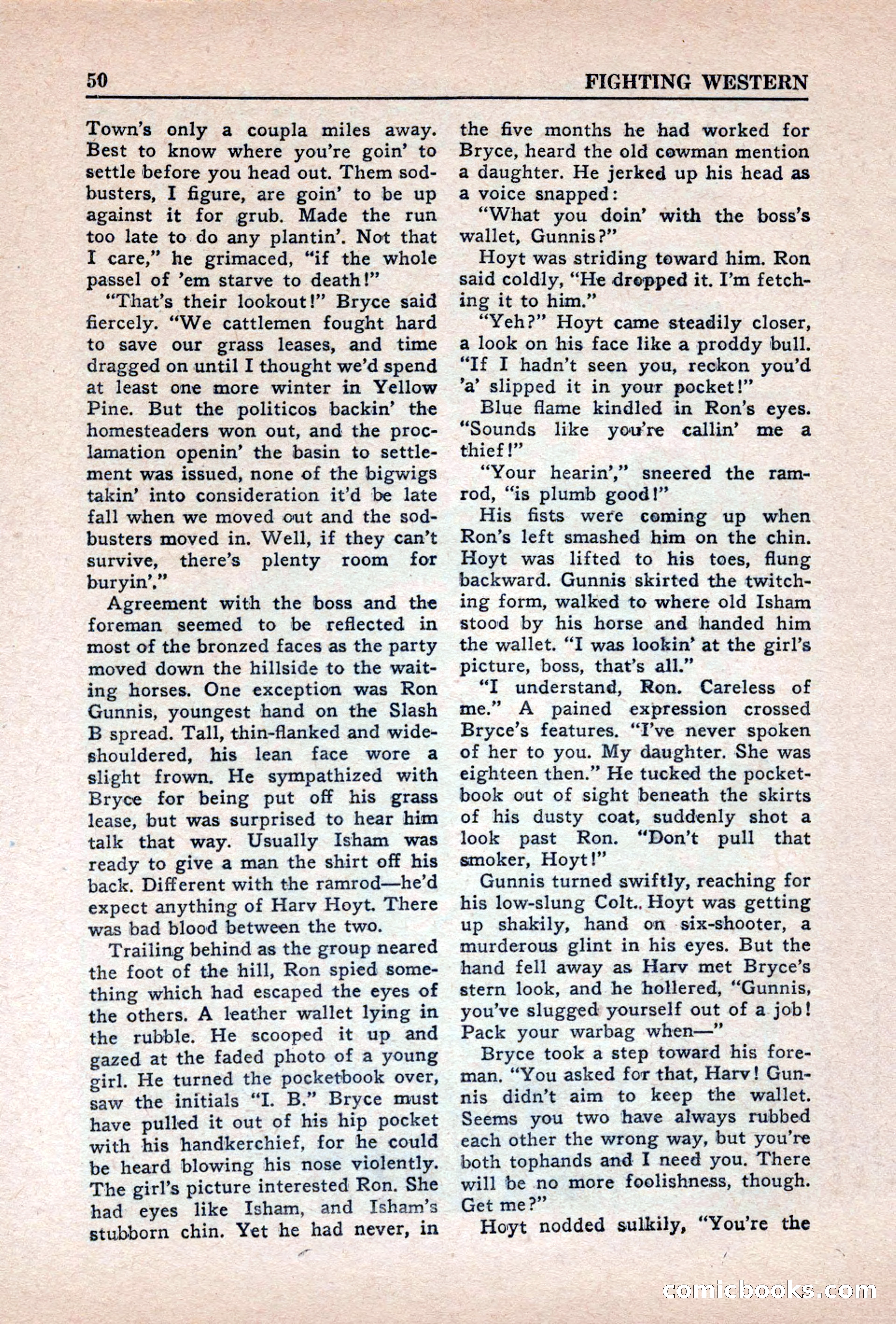 Fighting Western, Vol. 5, No. 5 — page 50 of 132