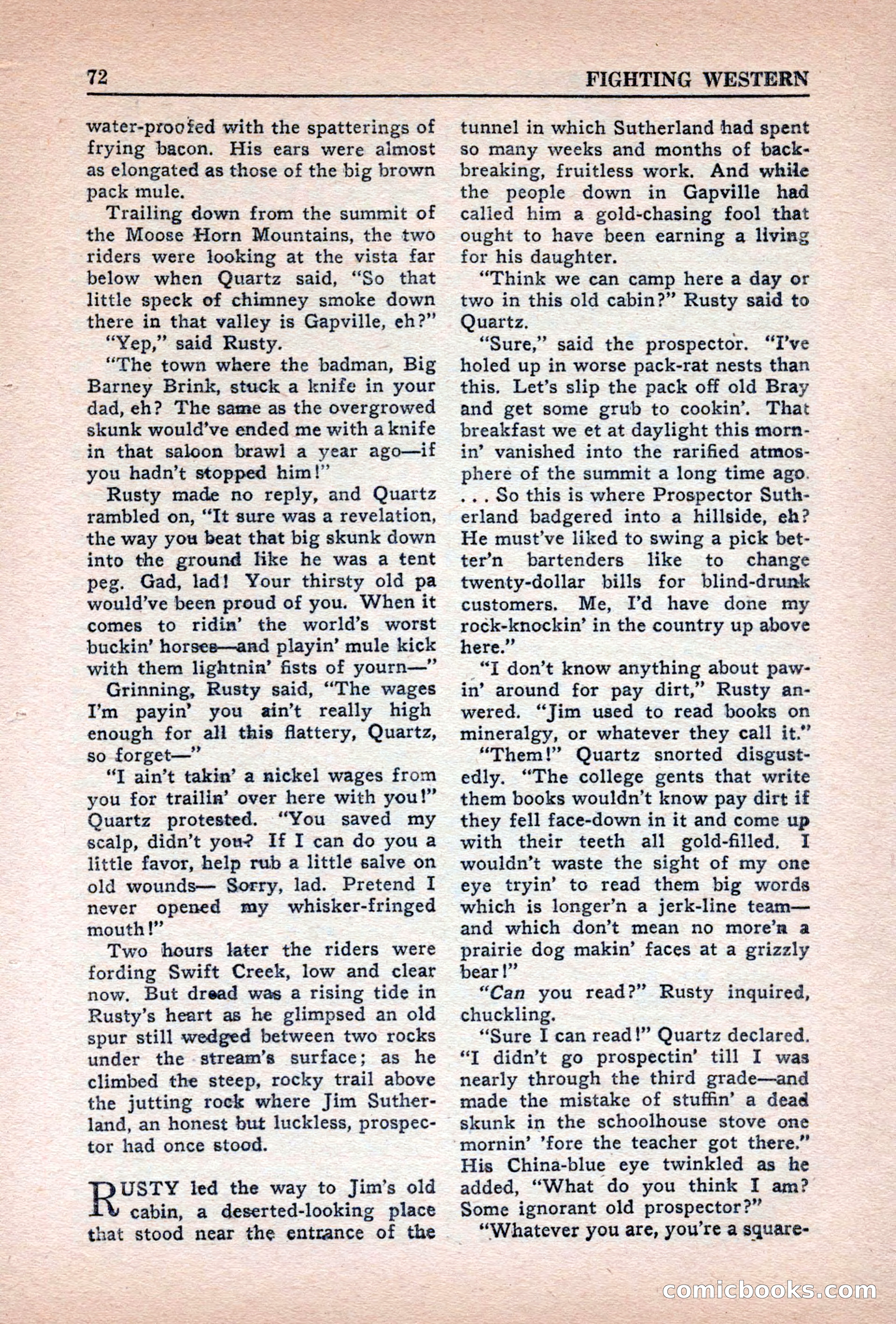 Fighting Western, Vol. 5, No. 5 — page 72 of 132