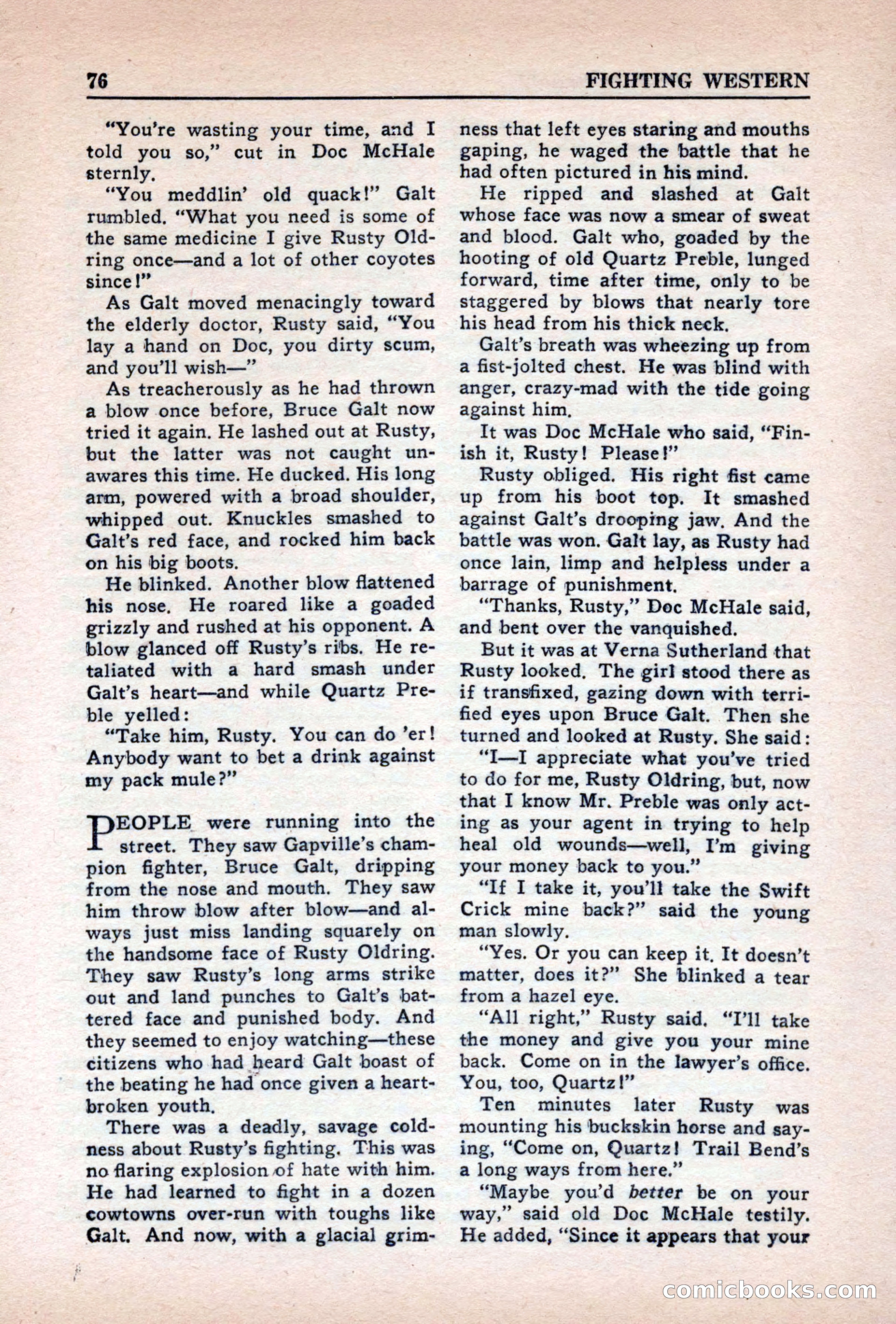 Fighting Western, Vol. 5, No. 5 — page 76 of 132