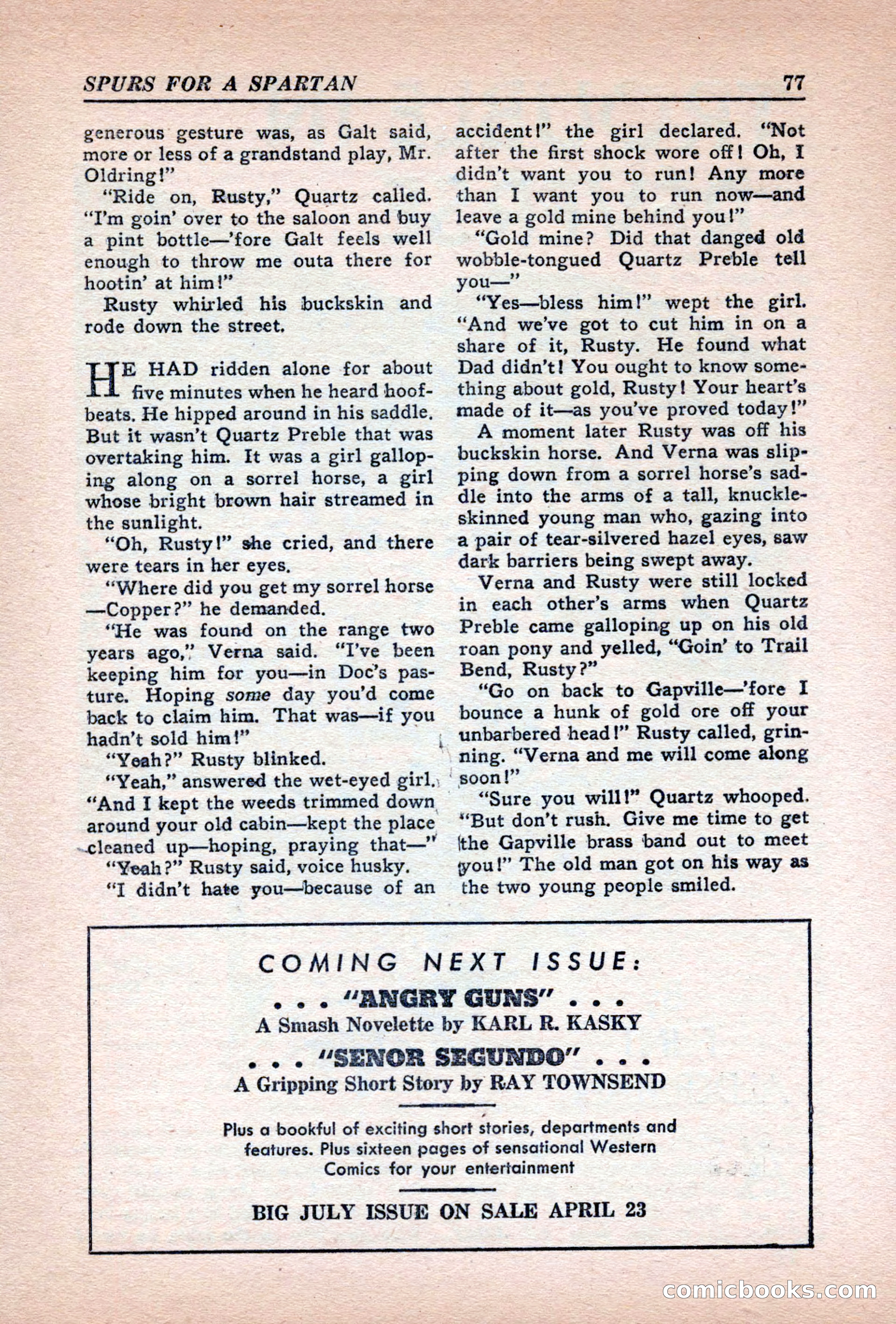 Fighting Western, Vol. 5, No. 5 — page 77 of 132