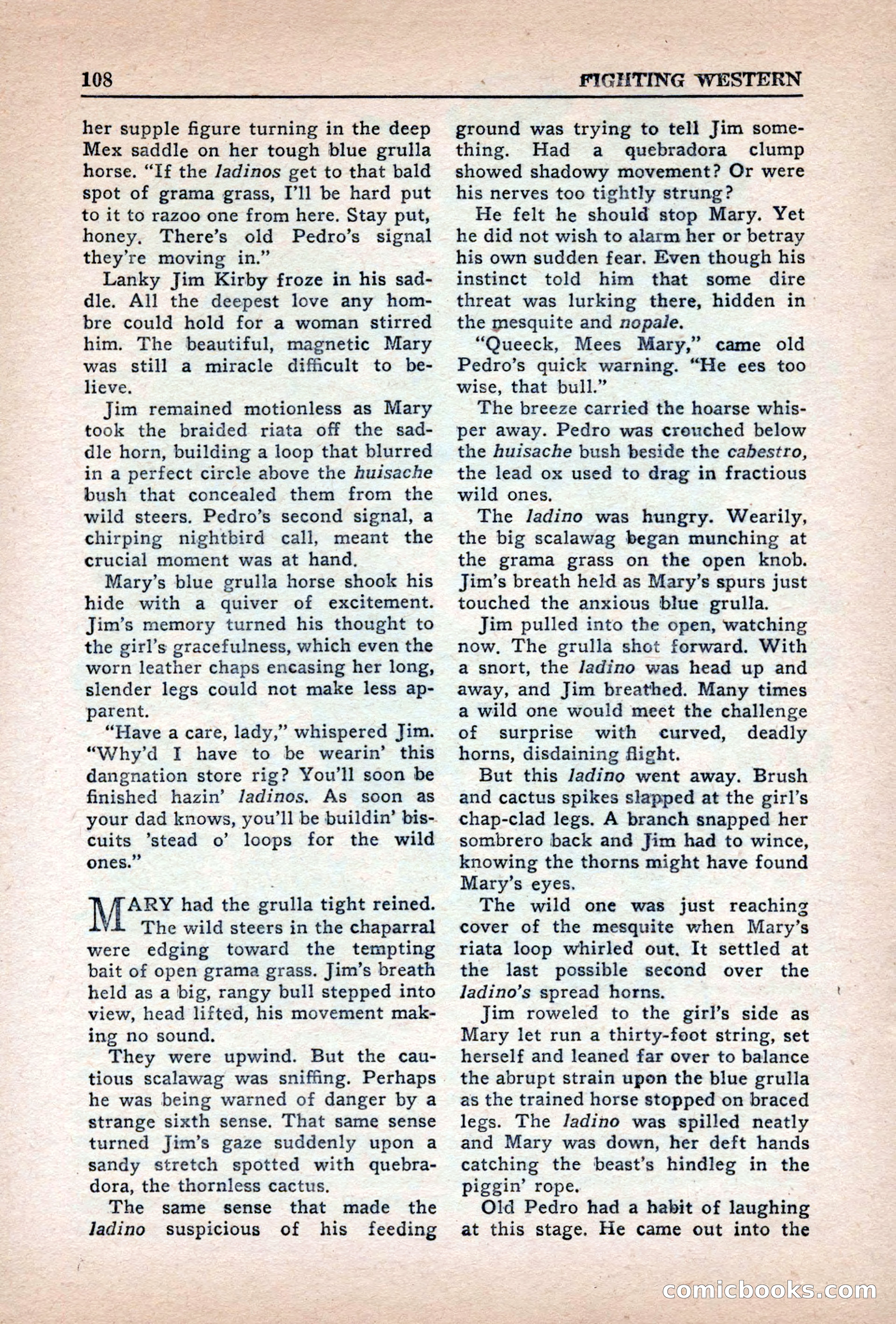 Fighting Western, Vol. 5, No. 5 — page 108 of 132