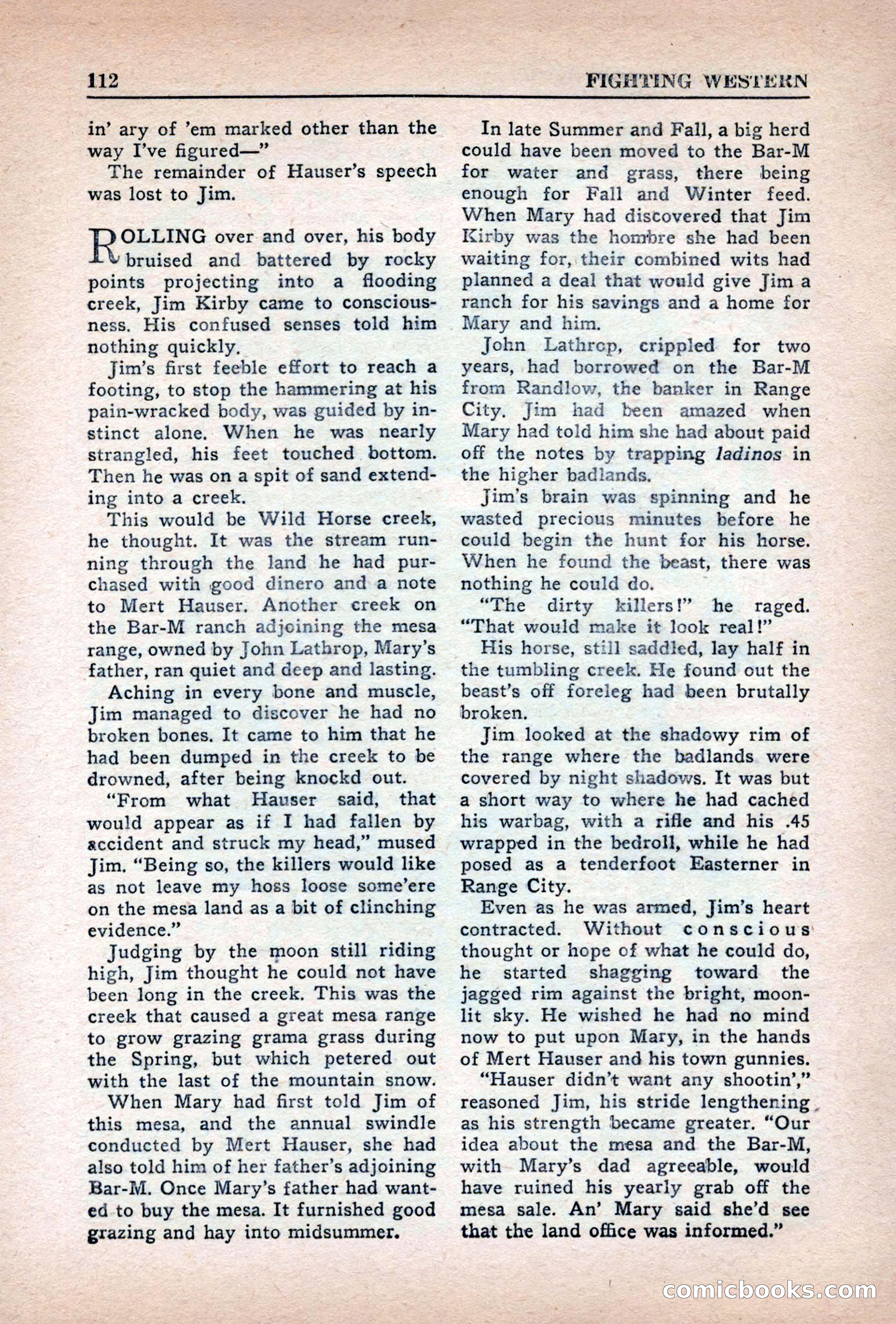 Fighting Western, Vol. 5, No. 5 — page 112 of 132