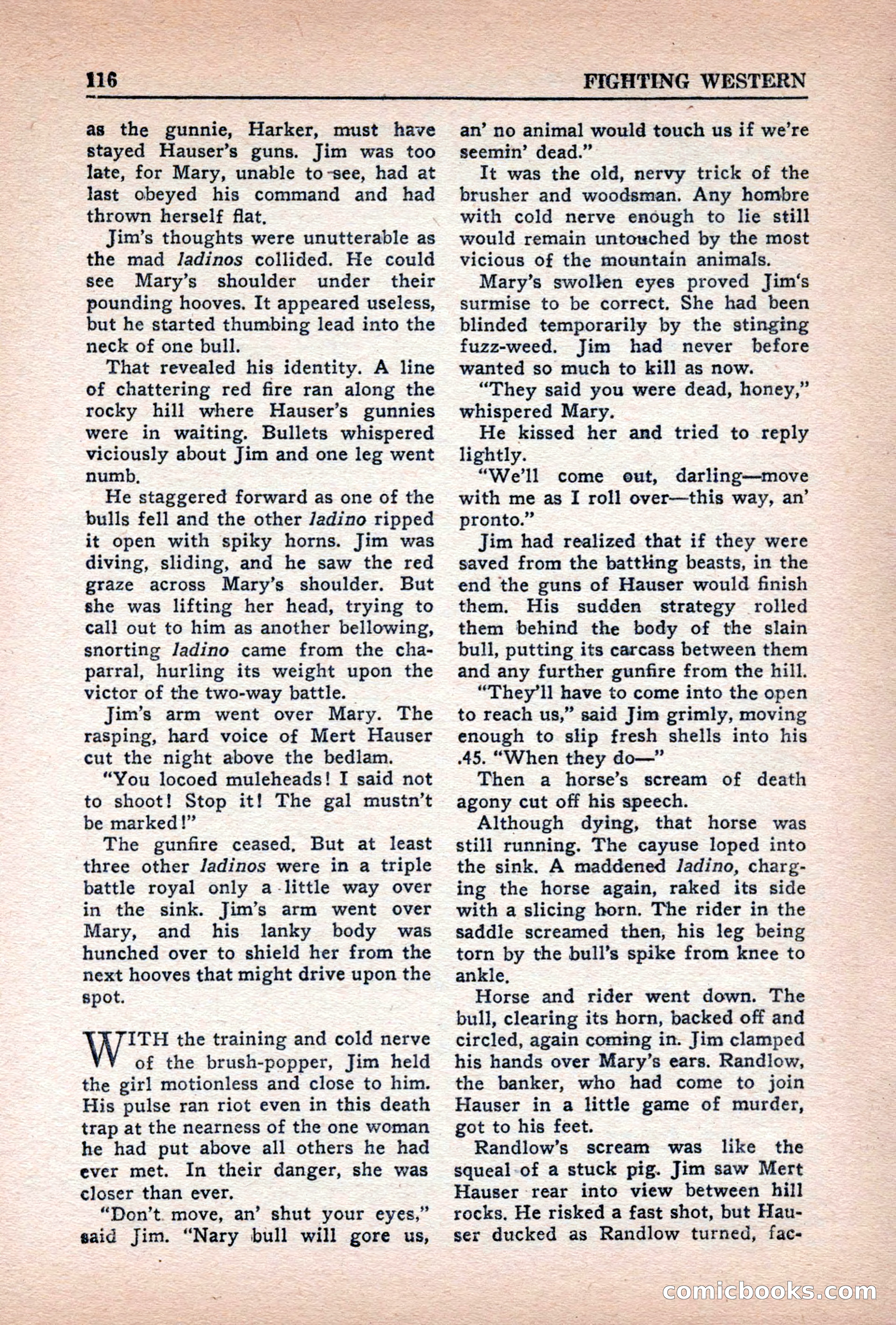 Fighting Western, Vol. 5, No. 5 — page 116 of 132