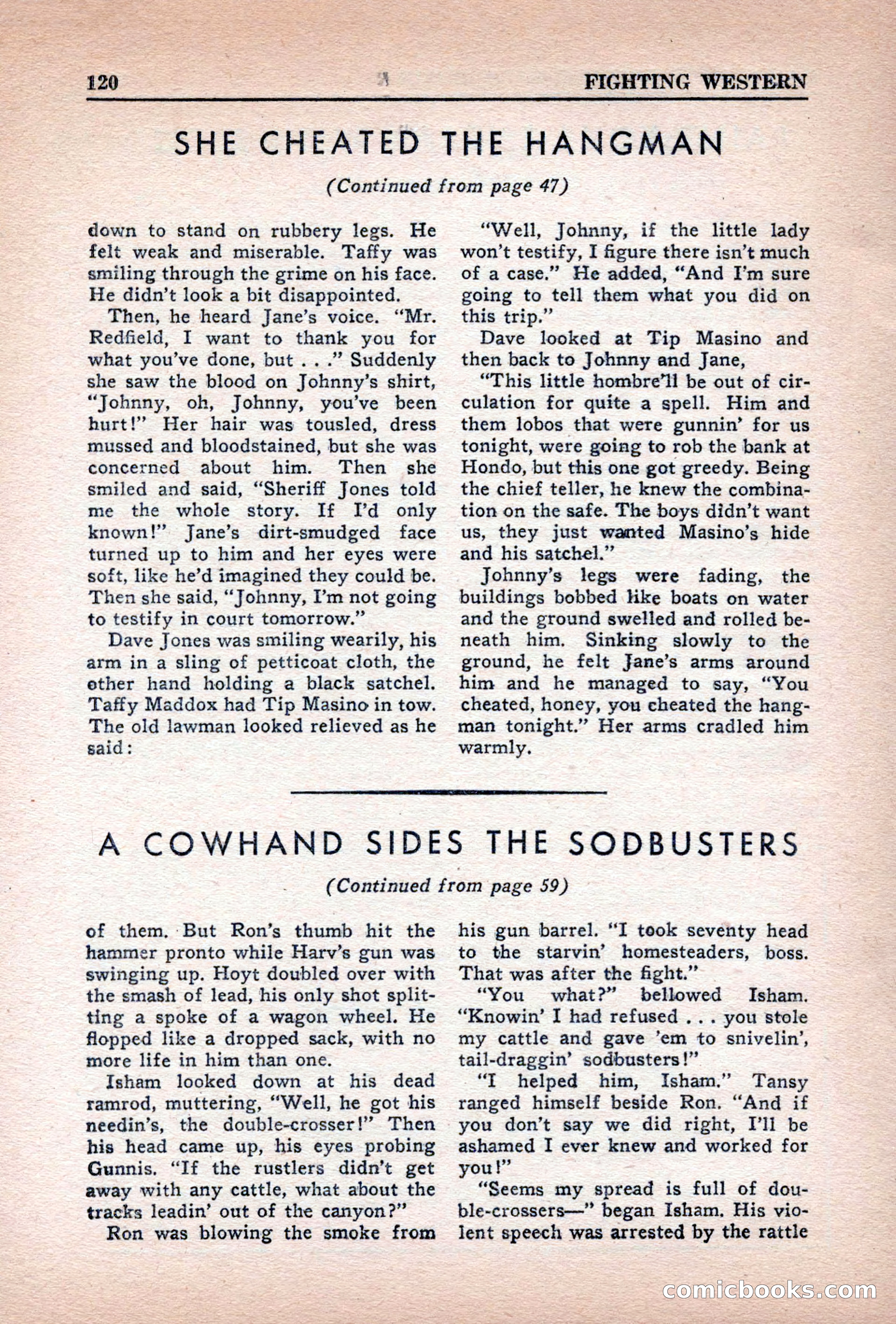 Fighting Western, Vol. 5, No. 5 — page 120 of 132