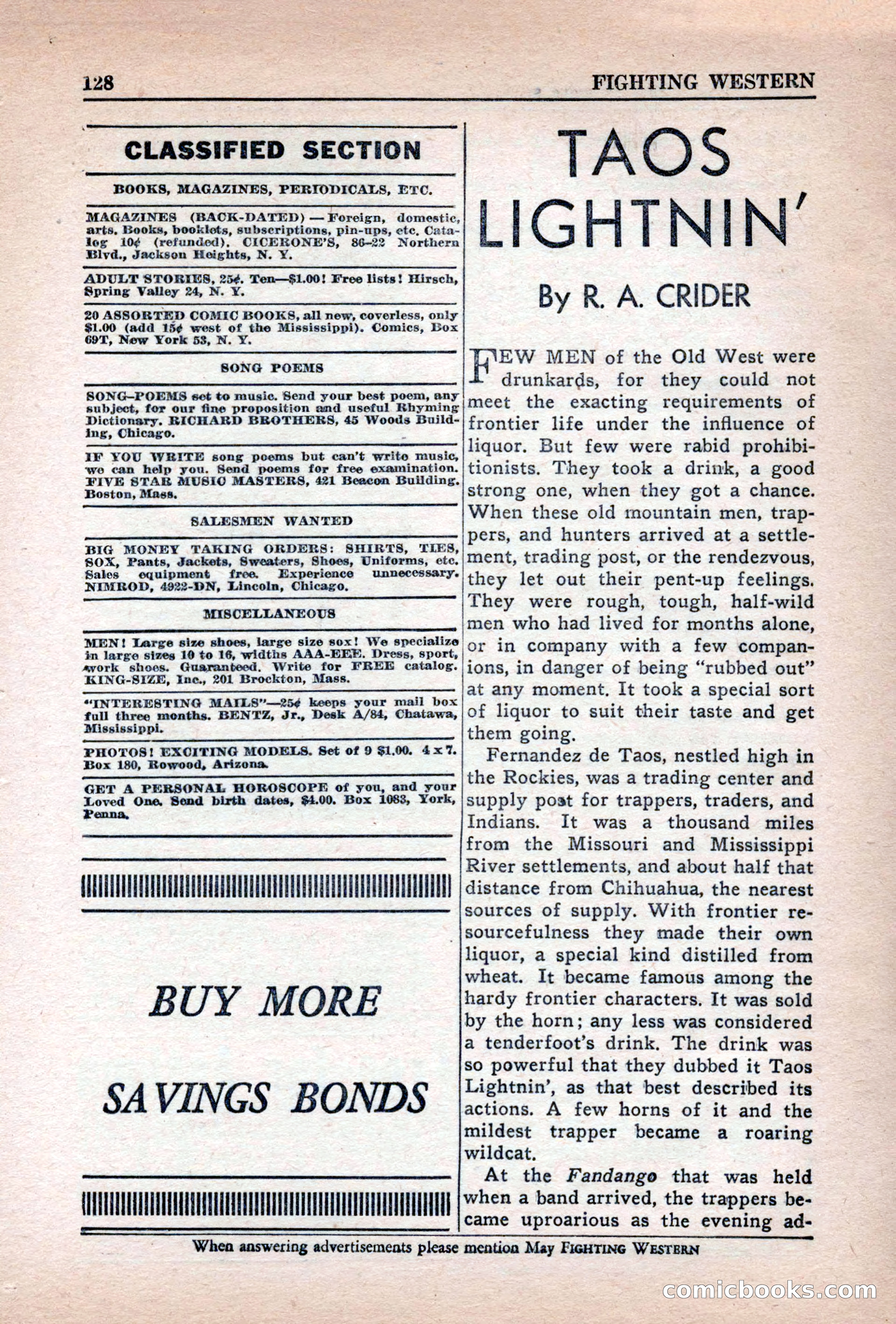 Fighting Western, Vol. 5, No. 5 — page 128 of 132