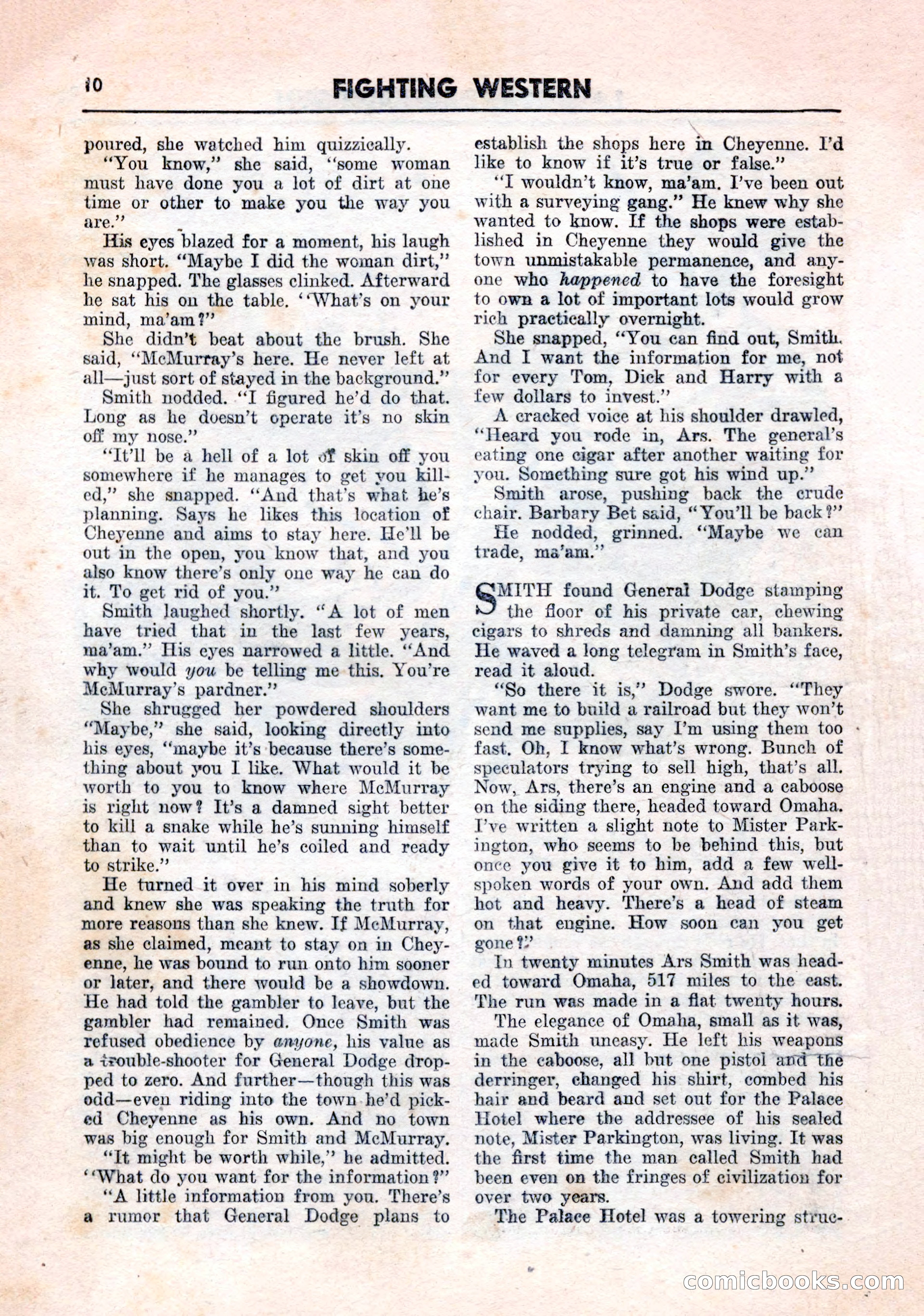 Fighting Western, Vol. 1, No. 5 — page 12 of 100