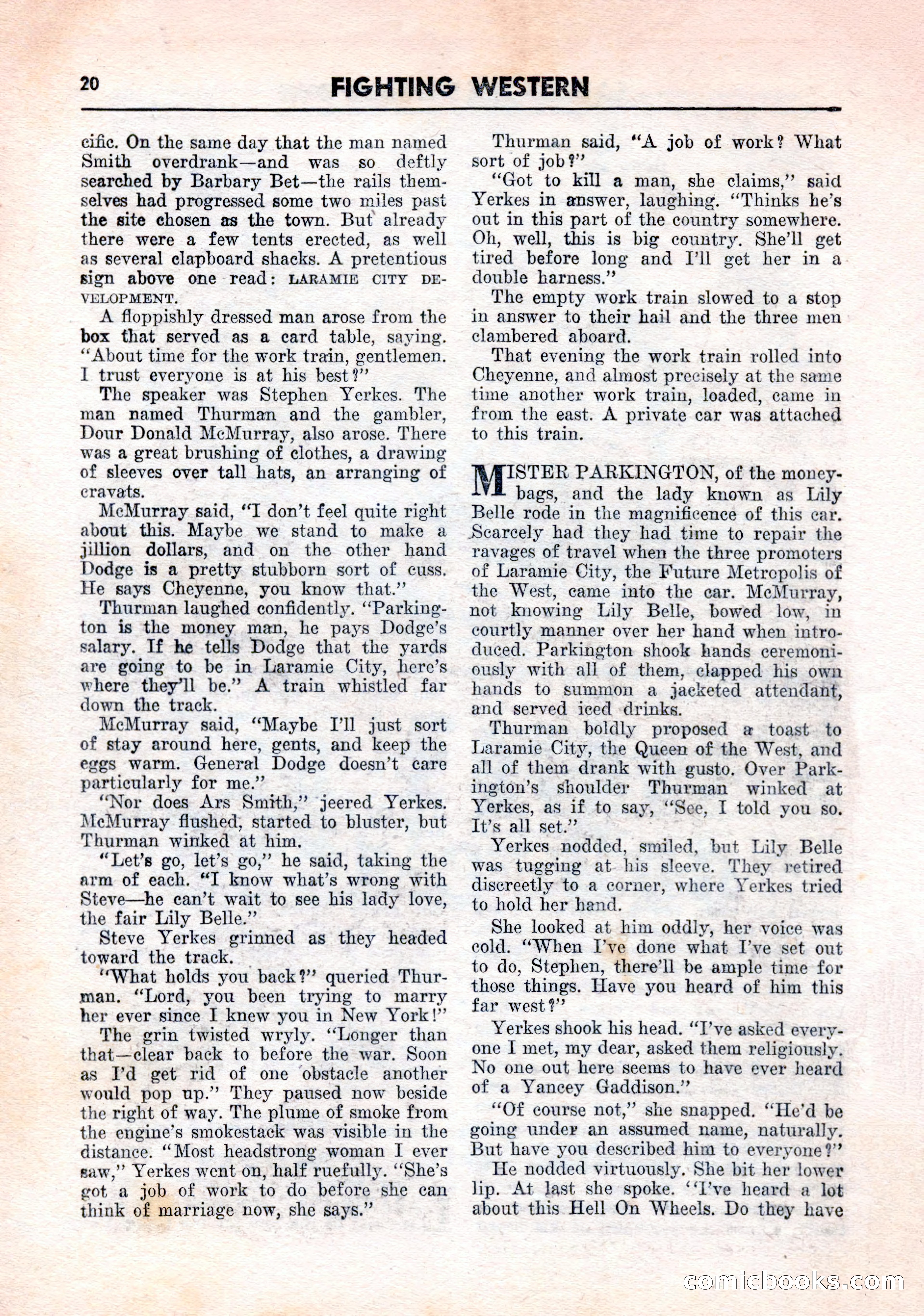 Fighting Western, Vol. 1, No. 5 — page 22 of 100