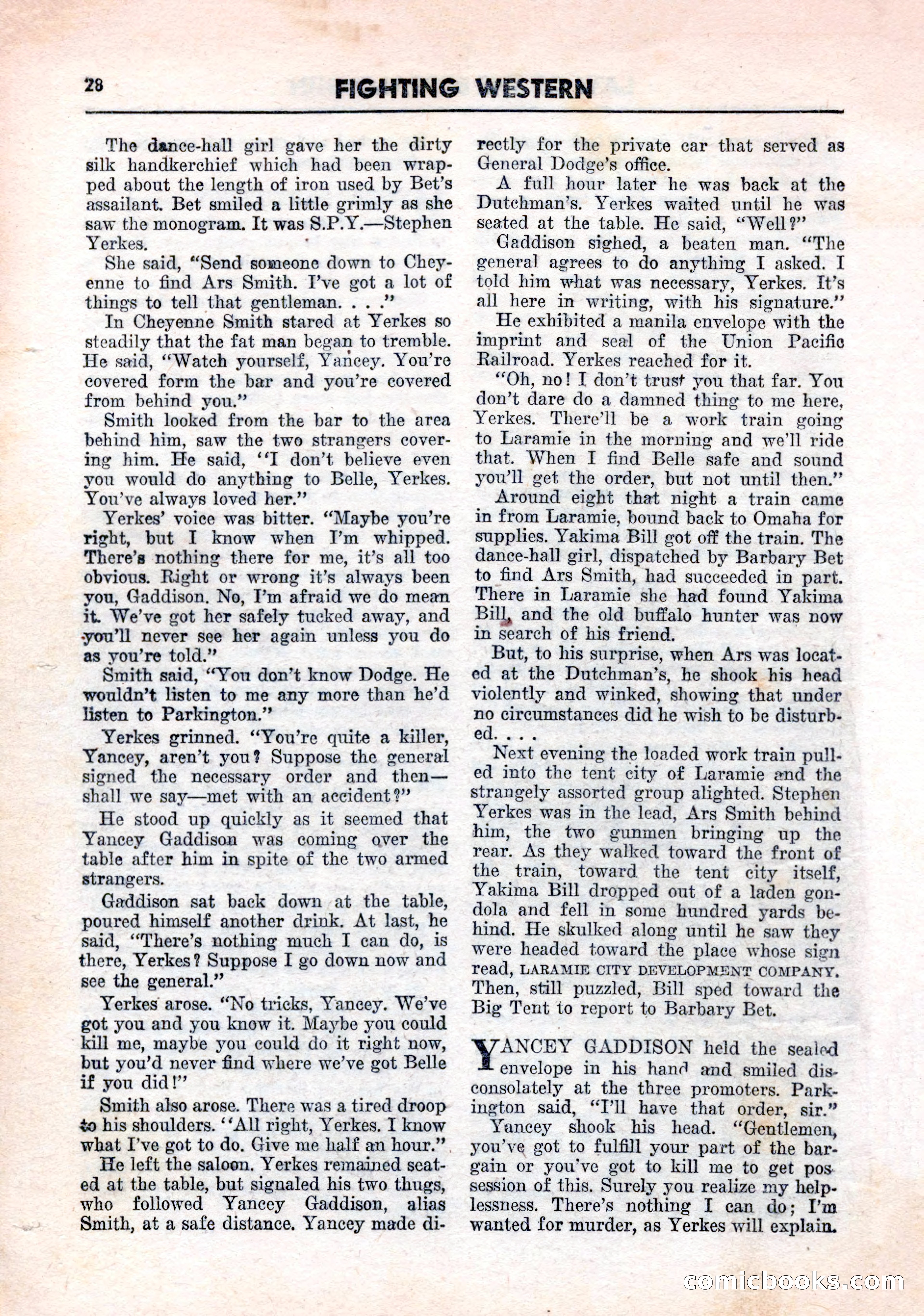 Fighting Western, Vol. 1, No. 5 — page 30 of 100