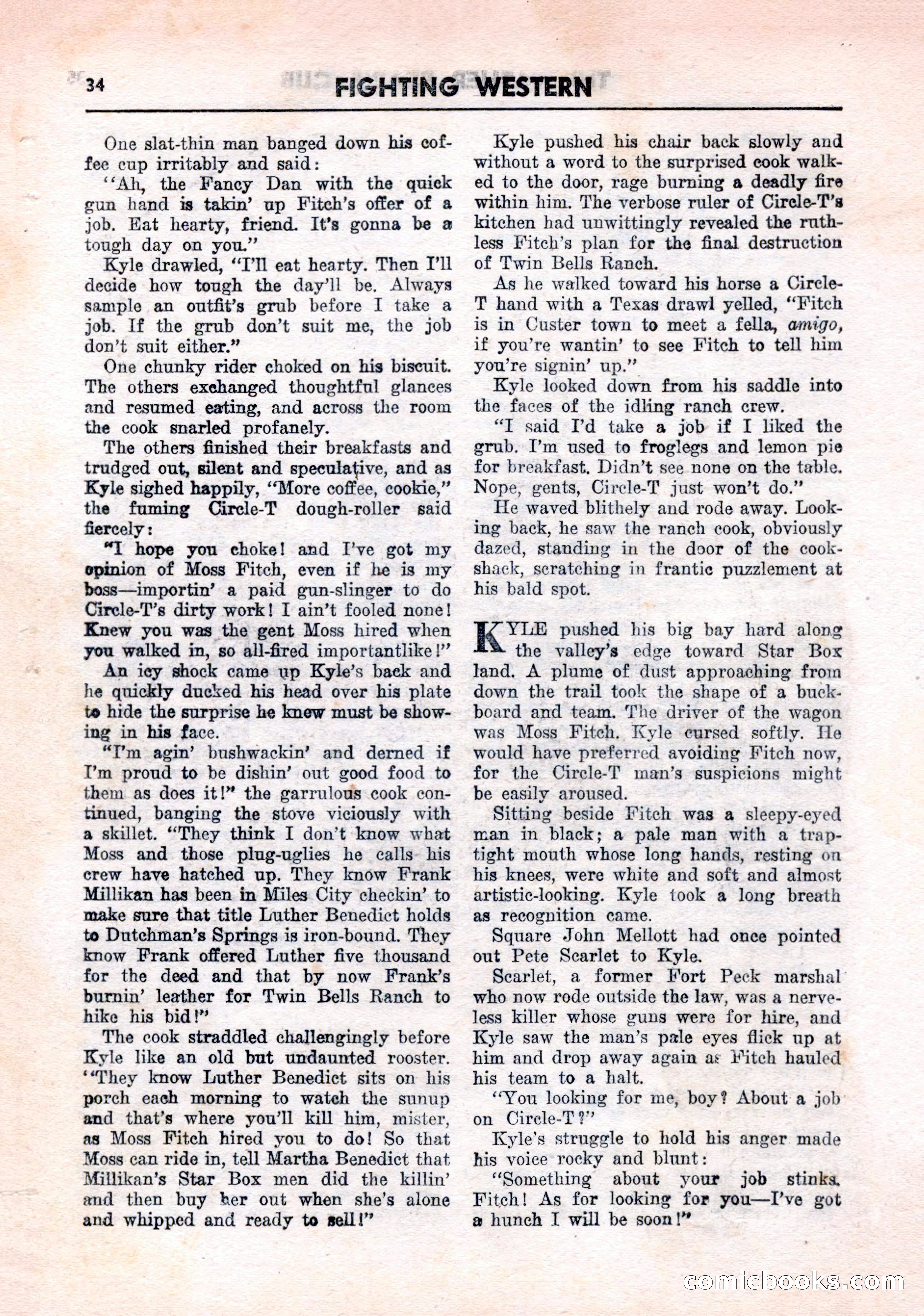 Fighting Western, Vol. 1, No. 5 — page 36 of 100