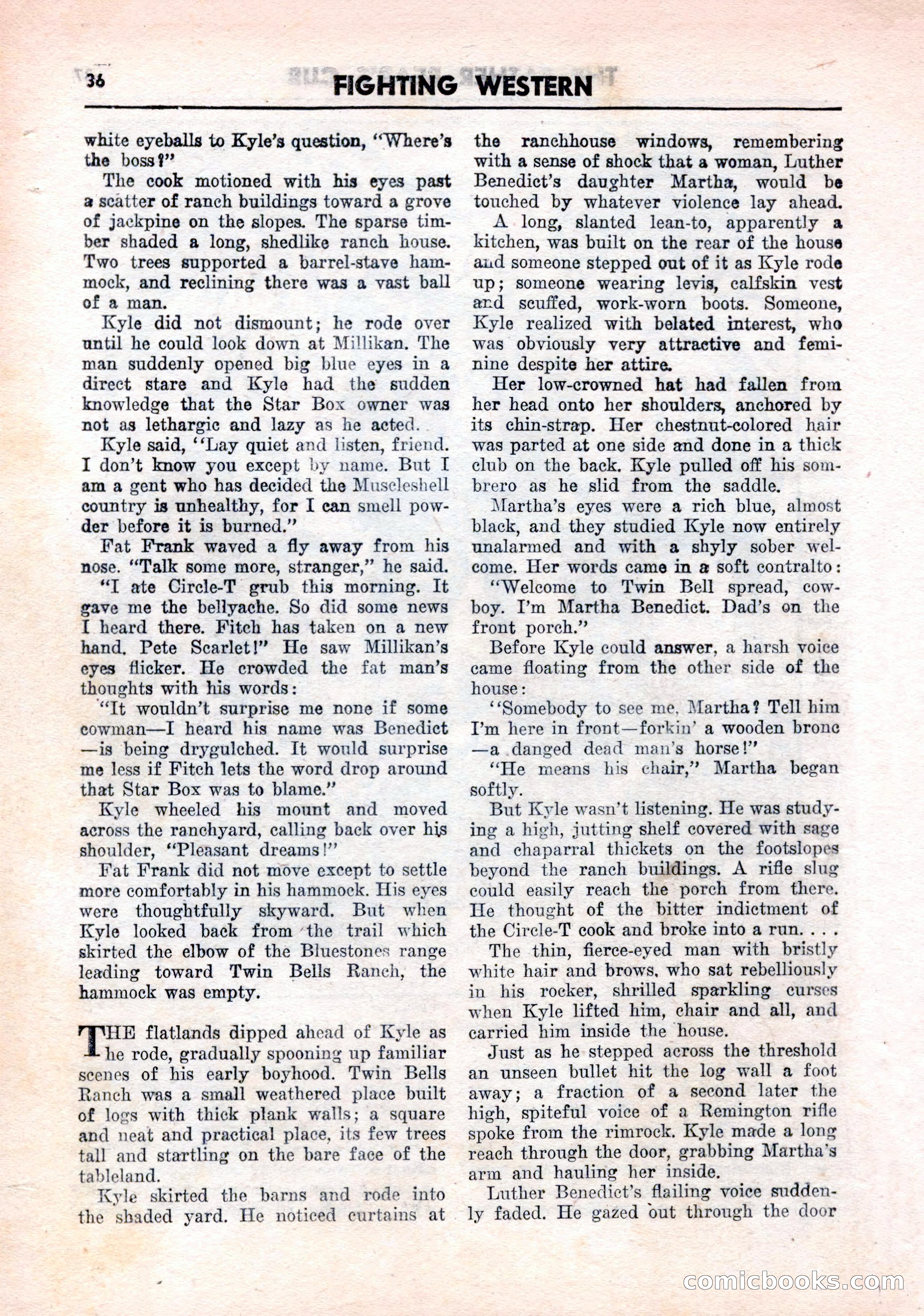 Fighting Western, Vol. 1, No. 5 — page 38 of 100