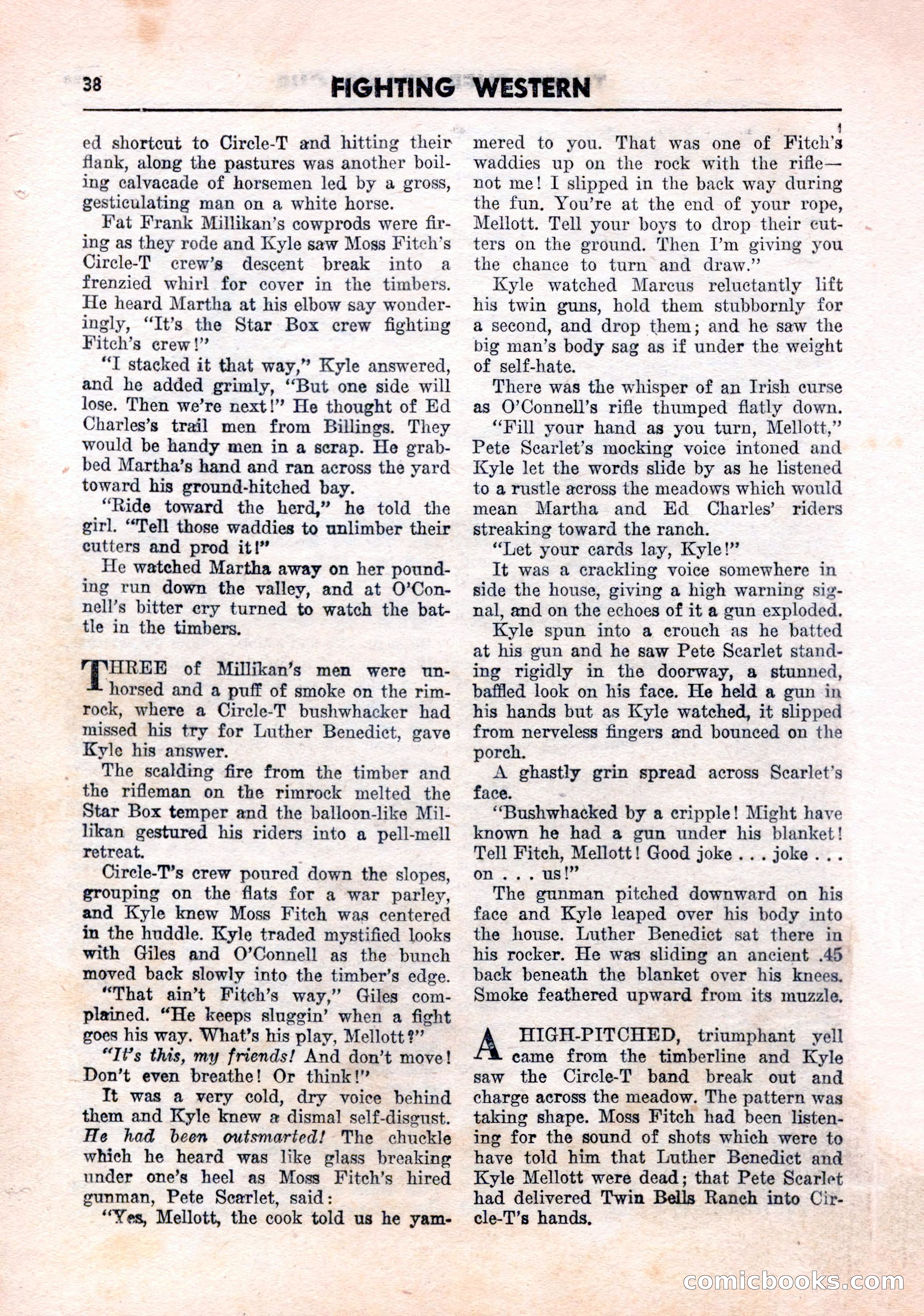 Fighting Western, Vol. 1, No. 5 — page 40 of 100