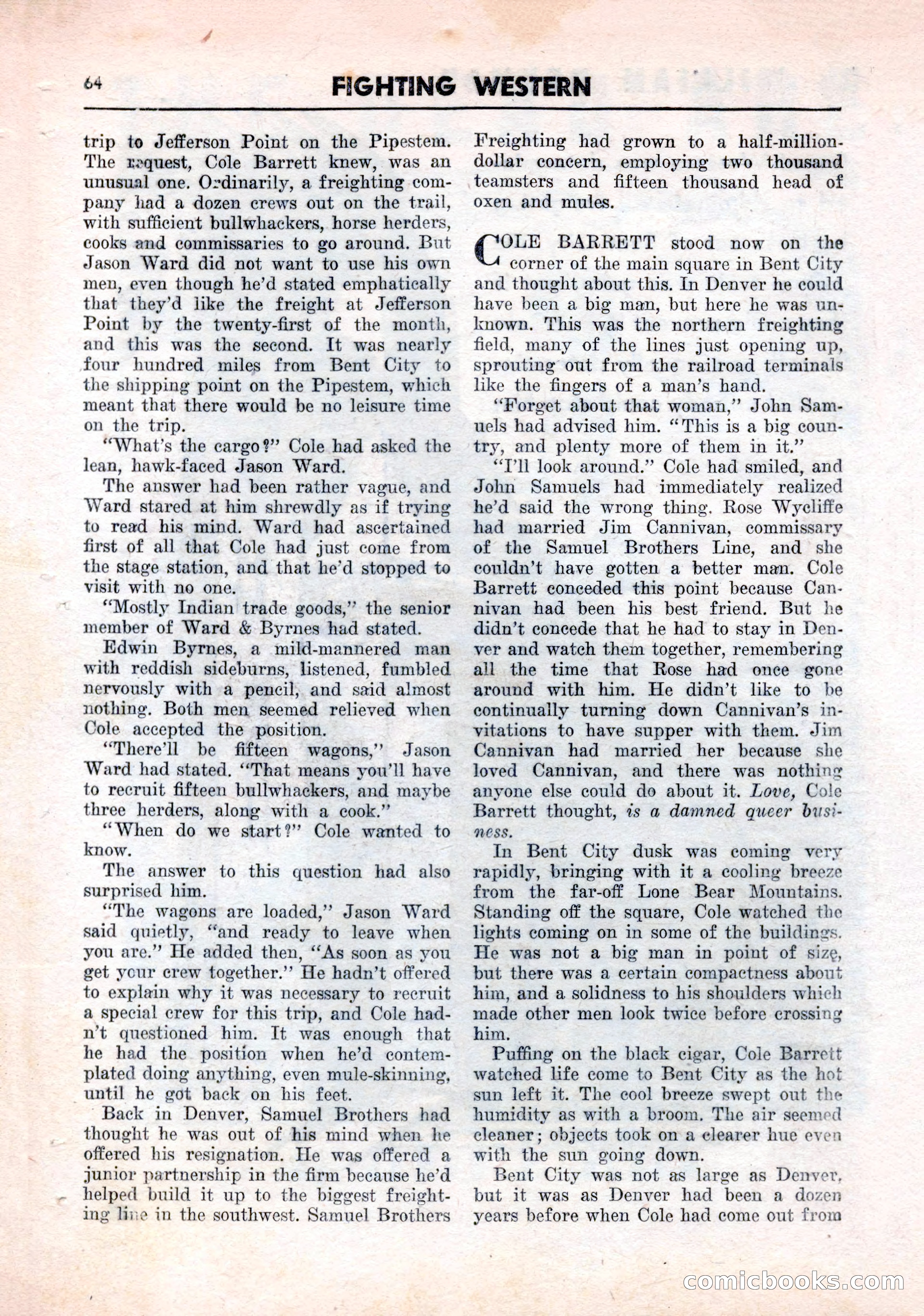 Fighting Western, Vol. 1, No. 5 — page 66 of 100