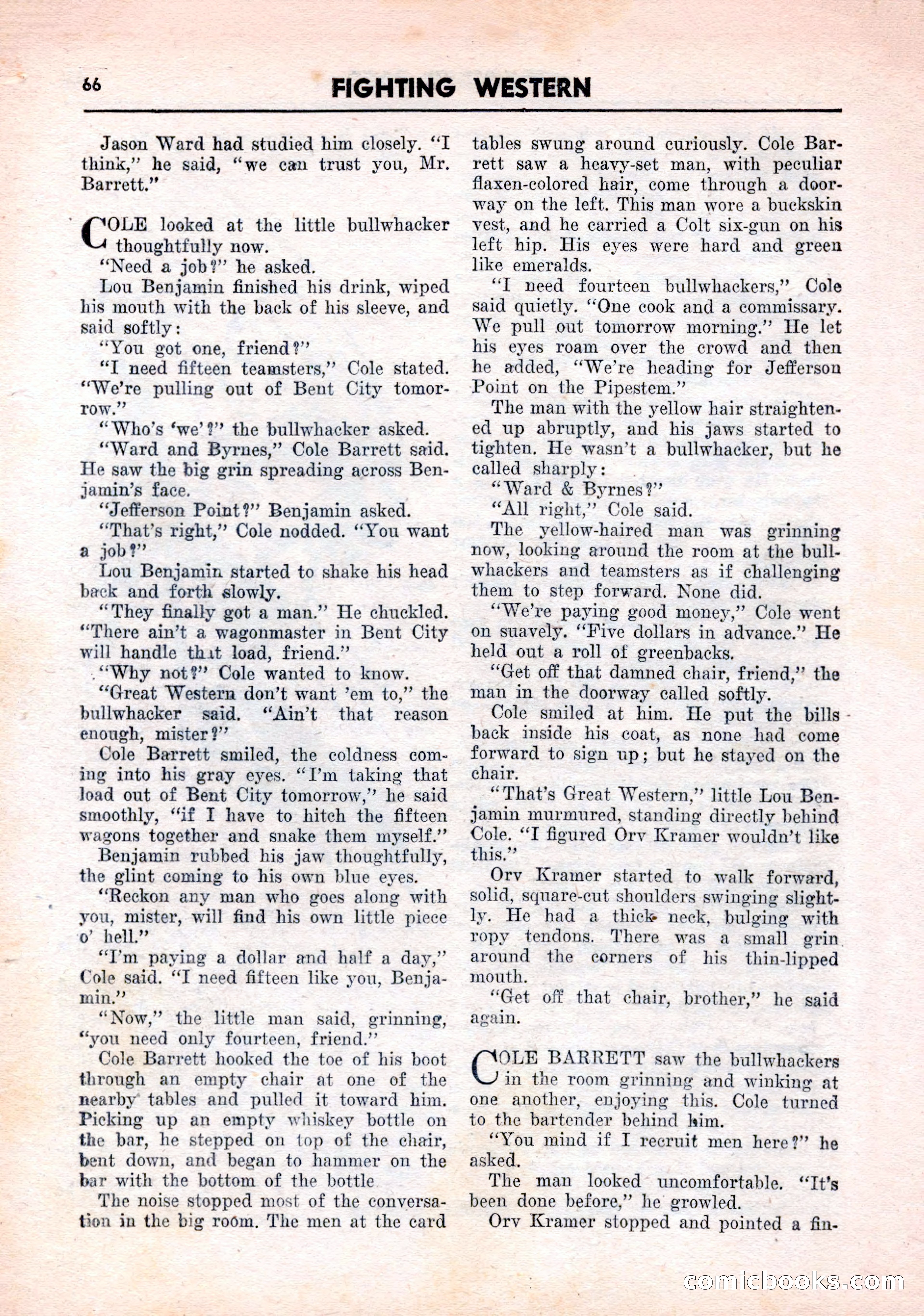 Fighting Western, Vol. 1, No. 5 — page 68 of 100