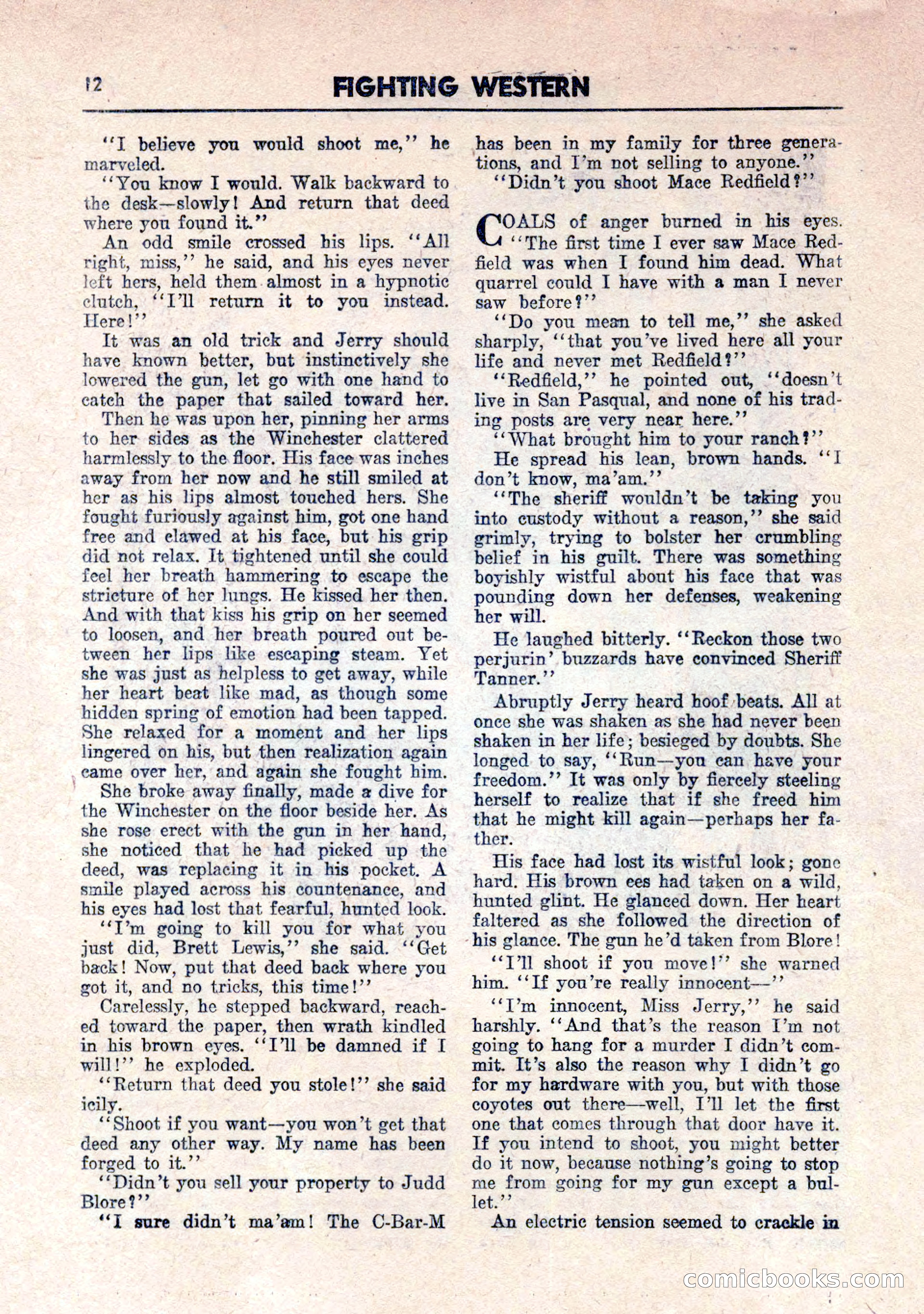 Fighting Western, Vol. 3, No. 5 — page 14 of 100