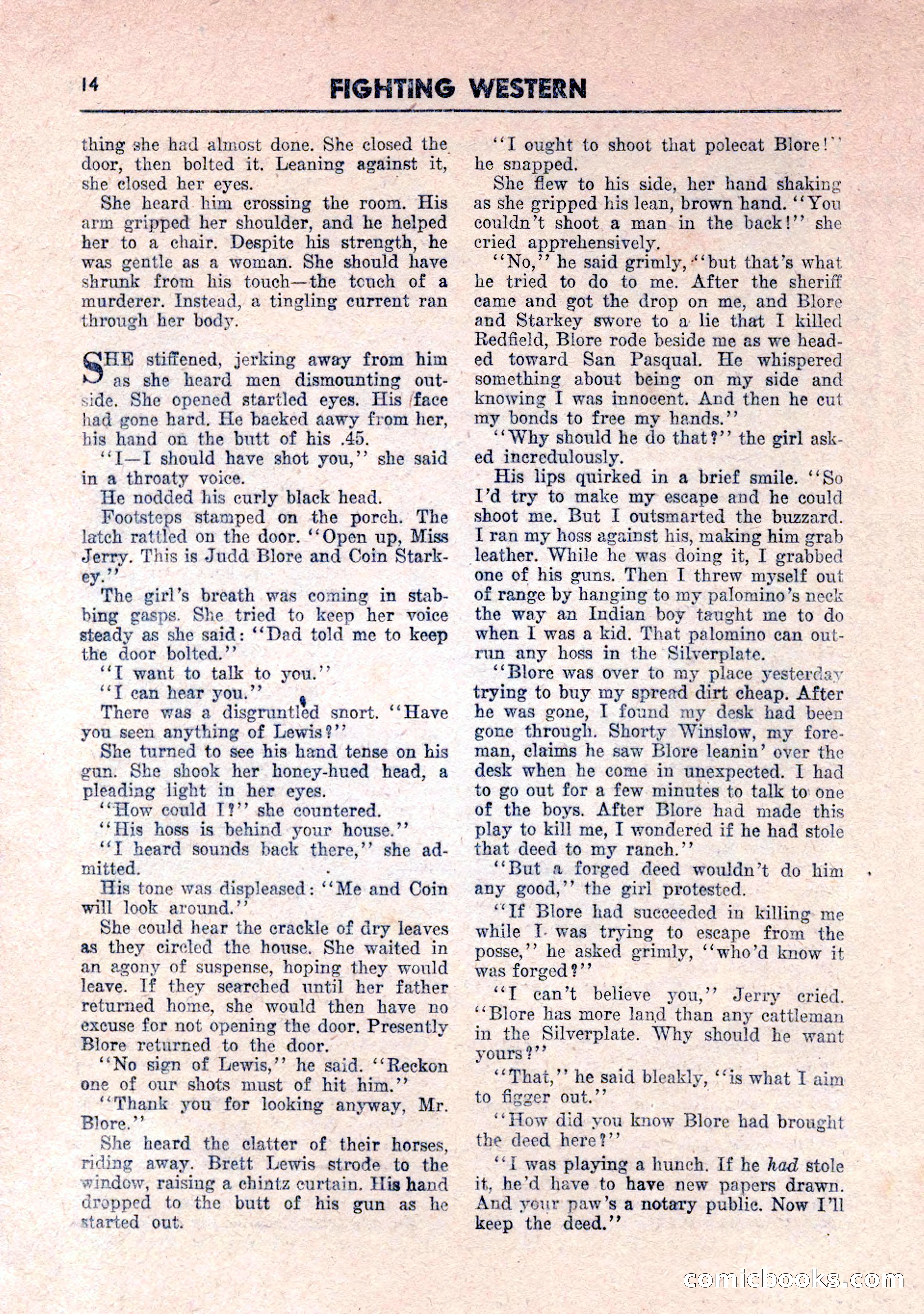 Fighting Western, Vol. 3, No. 5 — page 16 of 100