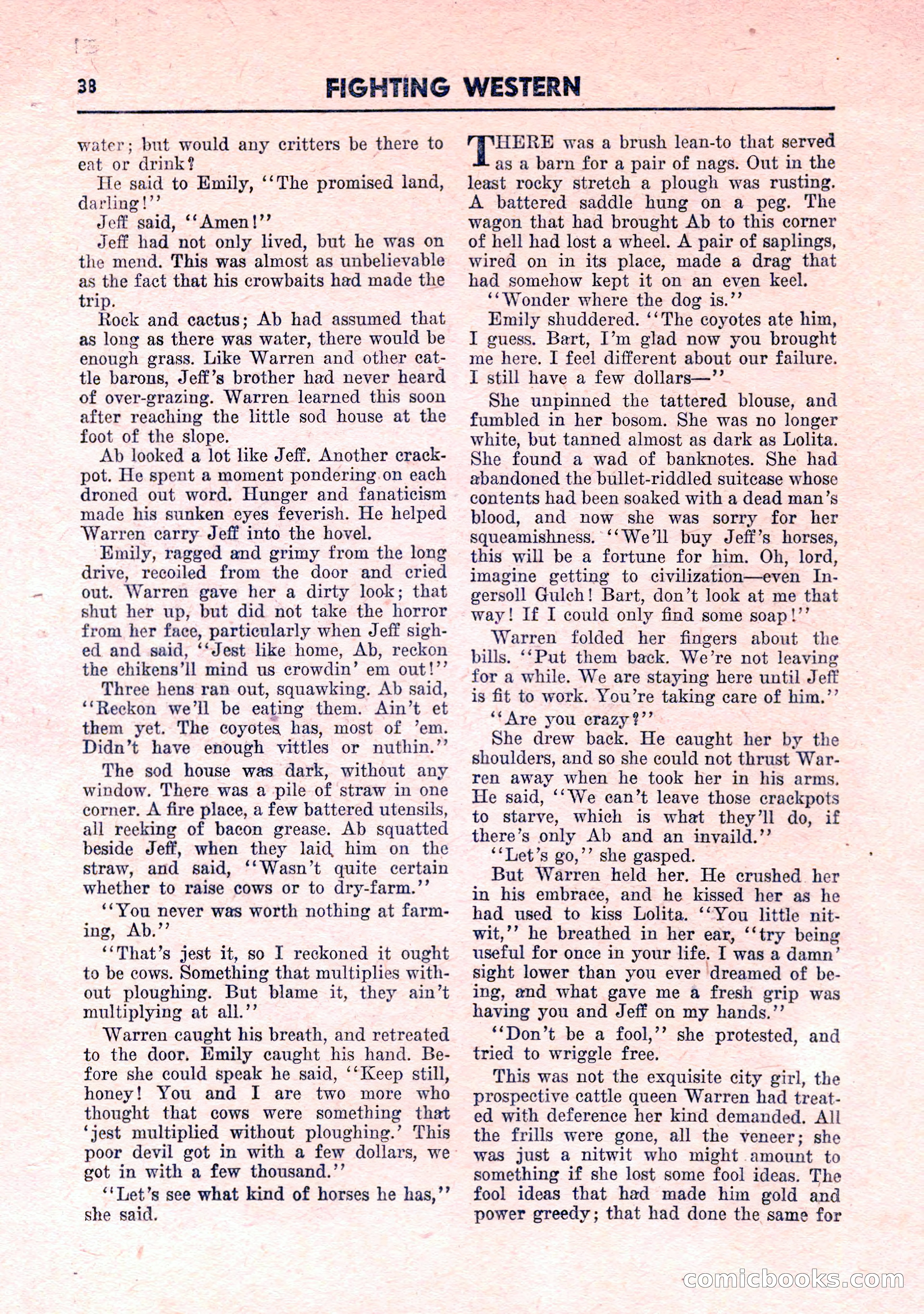Fighting Western, Vol. 3, No. 5 — page 40 of 100