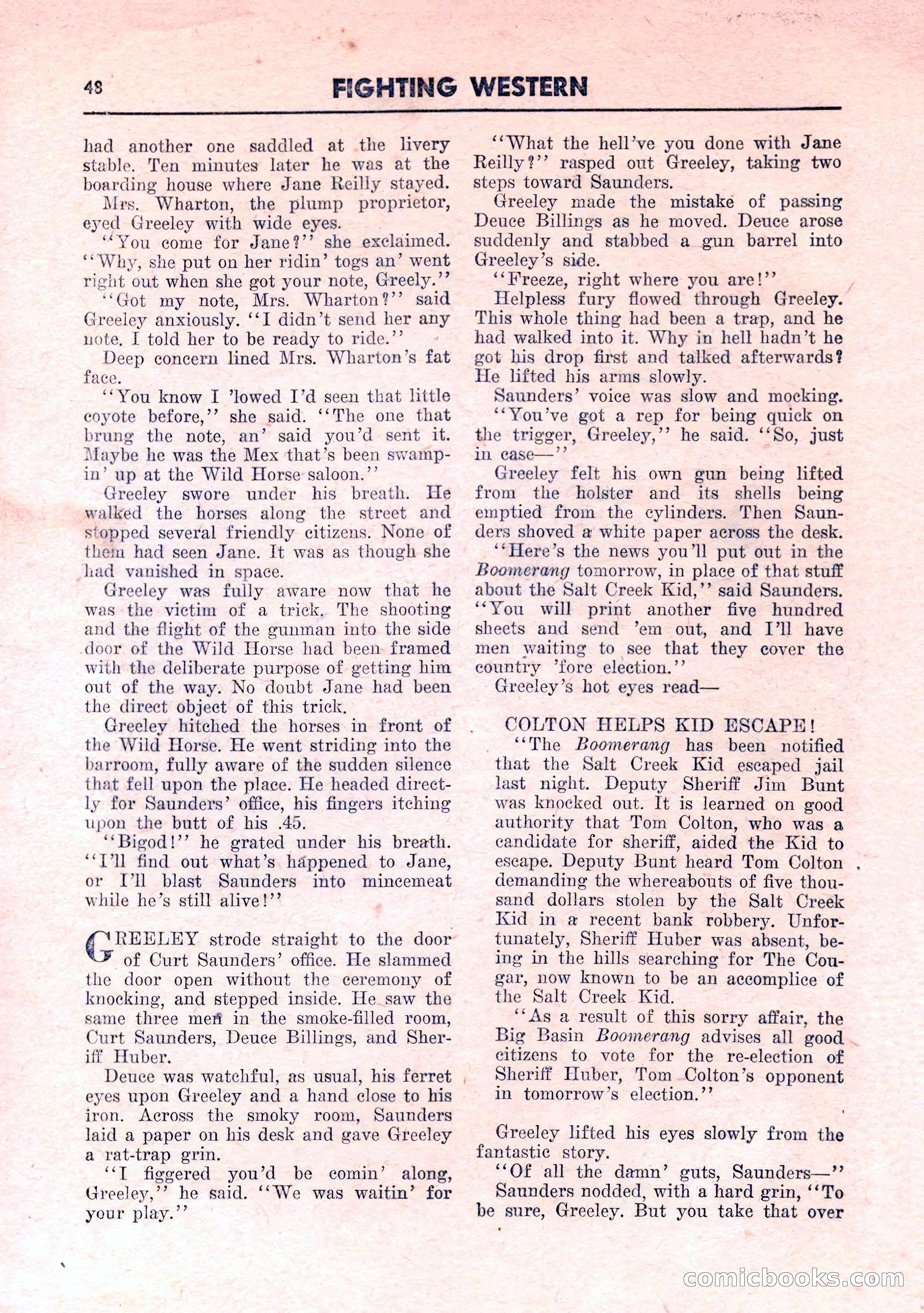 Fighting Western, Vol. 3, No. 5 — page 50 of 100