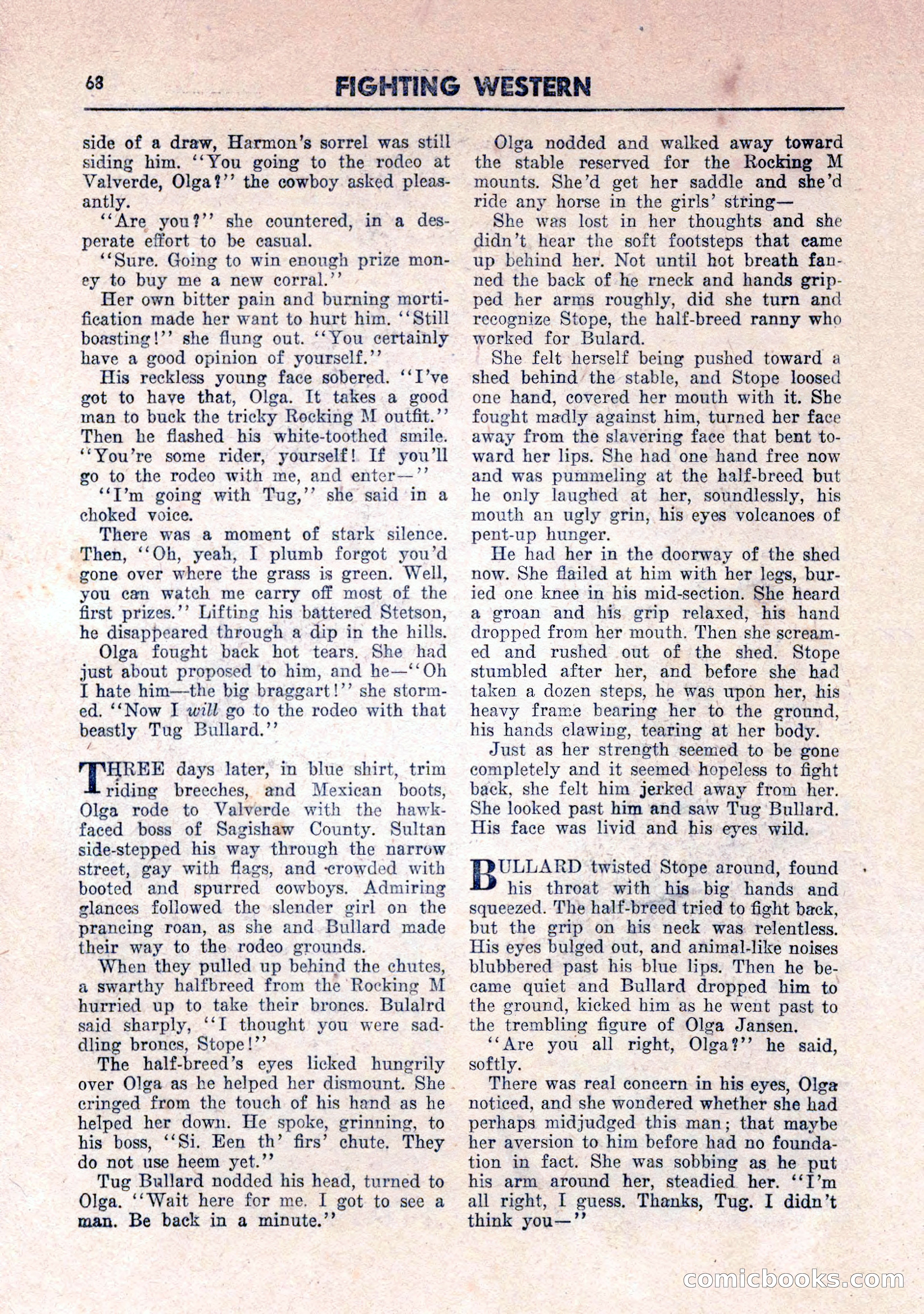 Fighting Western, Vol. 3, No. 5 — page 70 of 100