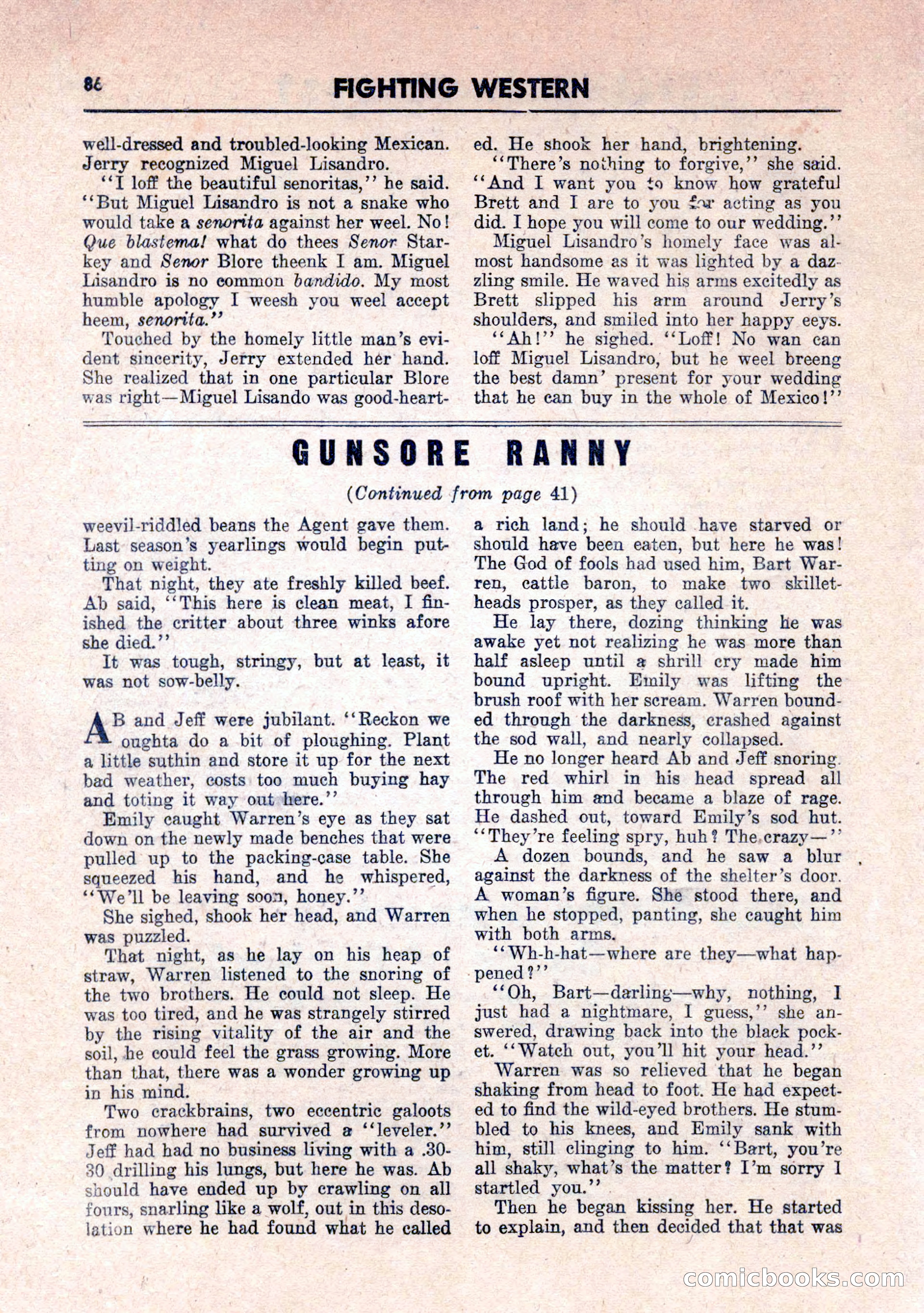 Fighting Western, Vol. 3, No. 5 — page 88 of 100