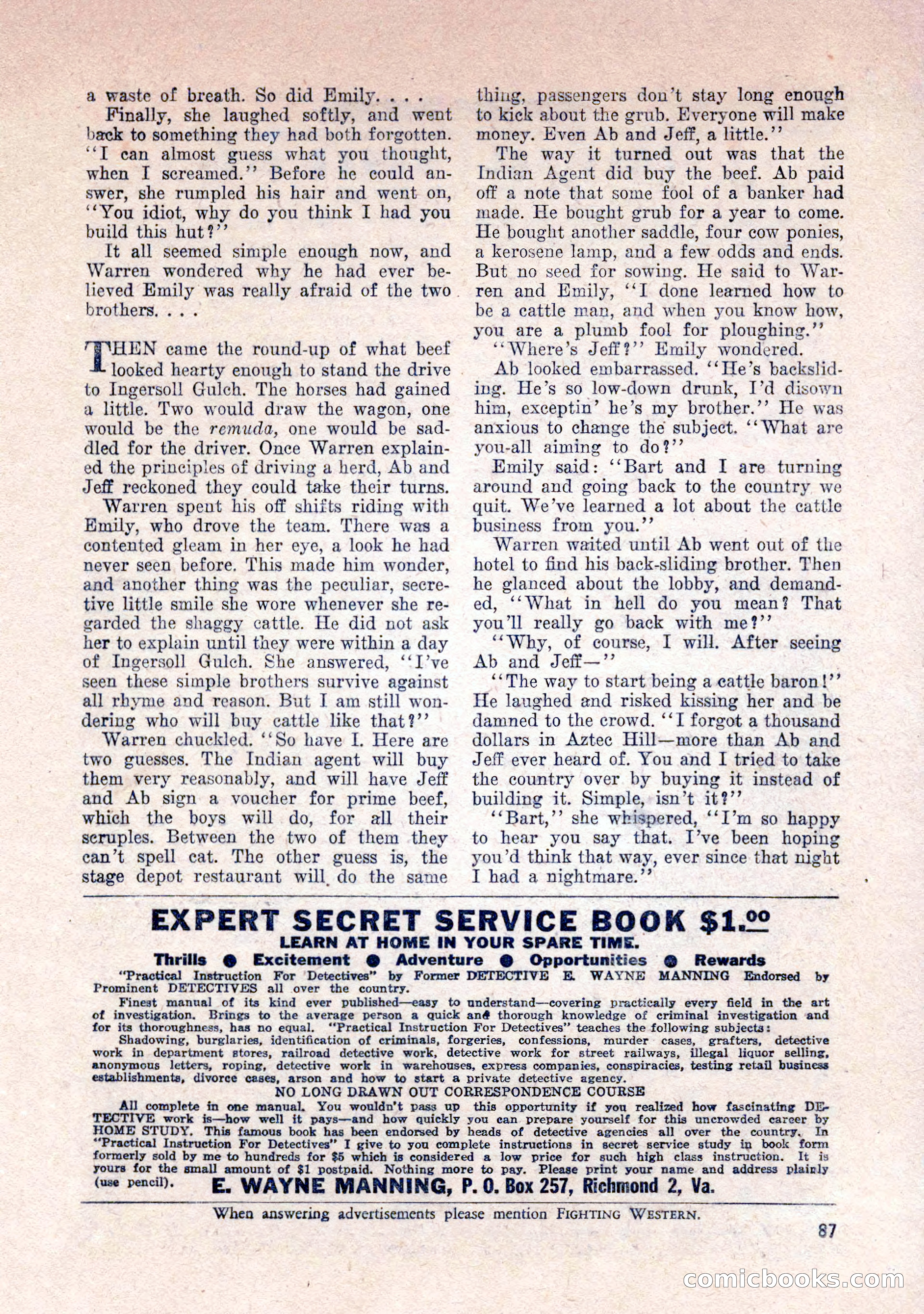 Fighting Western, Vol. 3, No. 5 — page 89 of 100