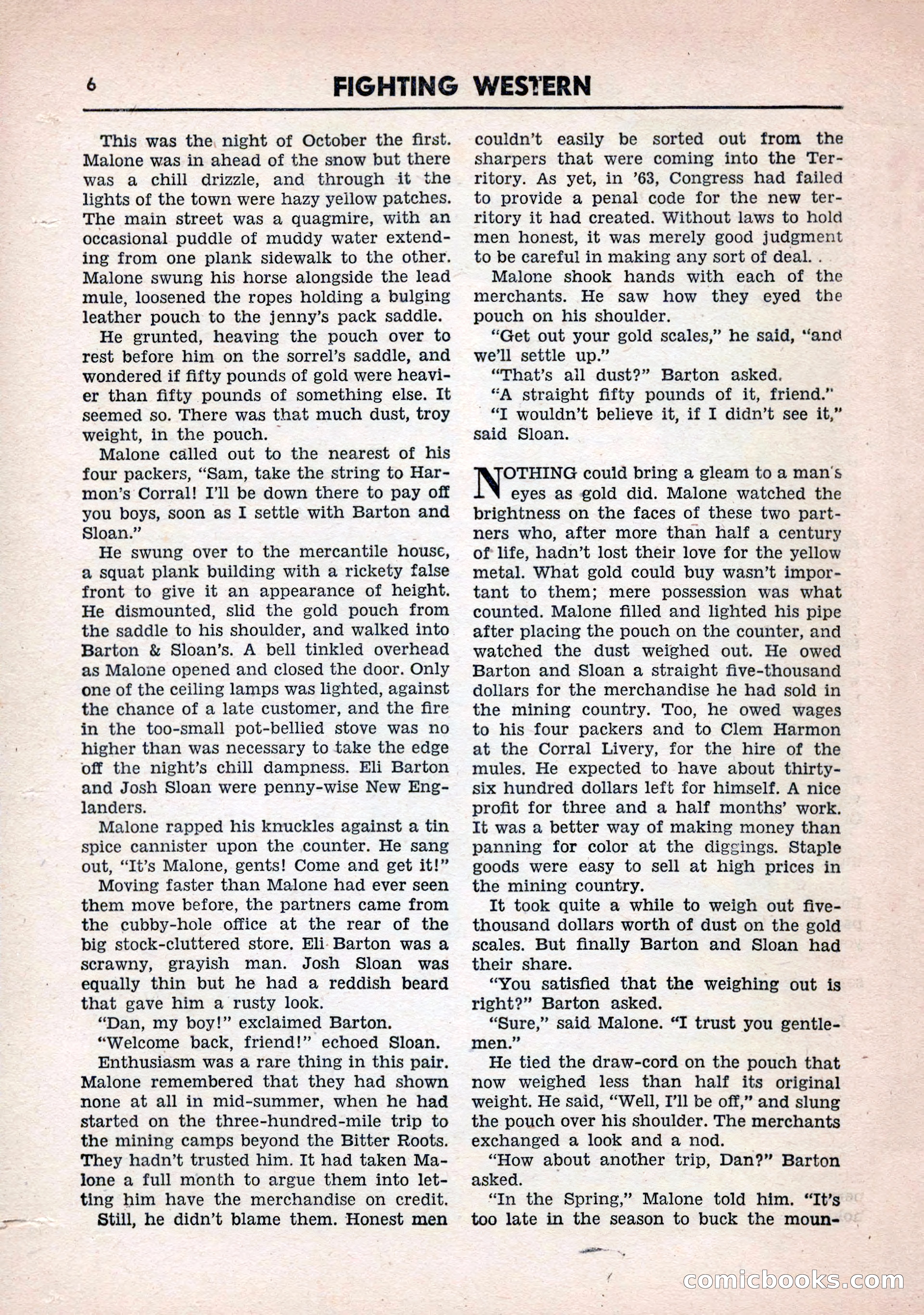 Fighting Western, Vol. 4, No. 1 — page 8 of 84