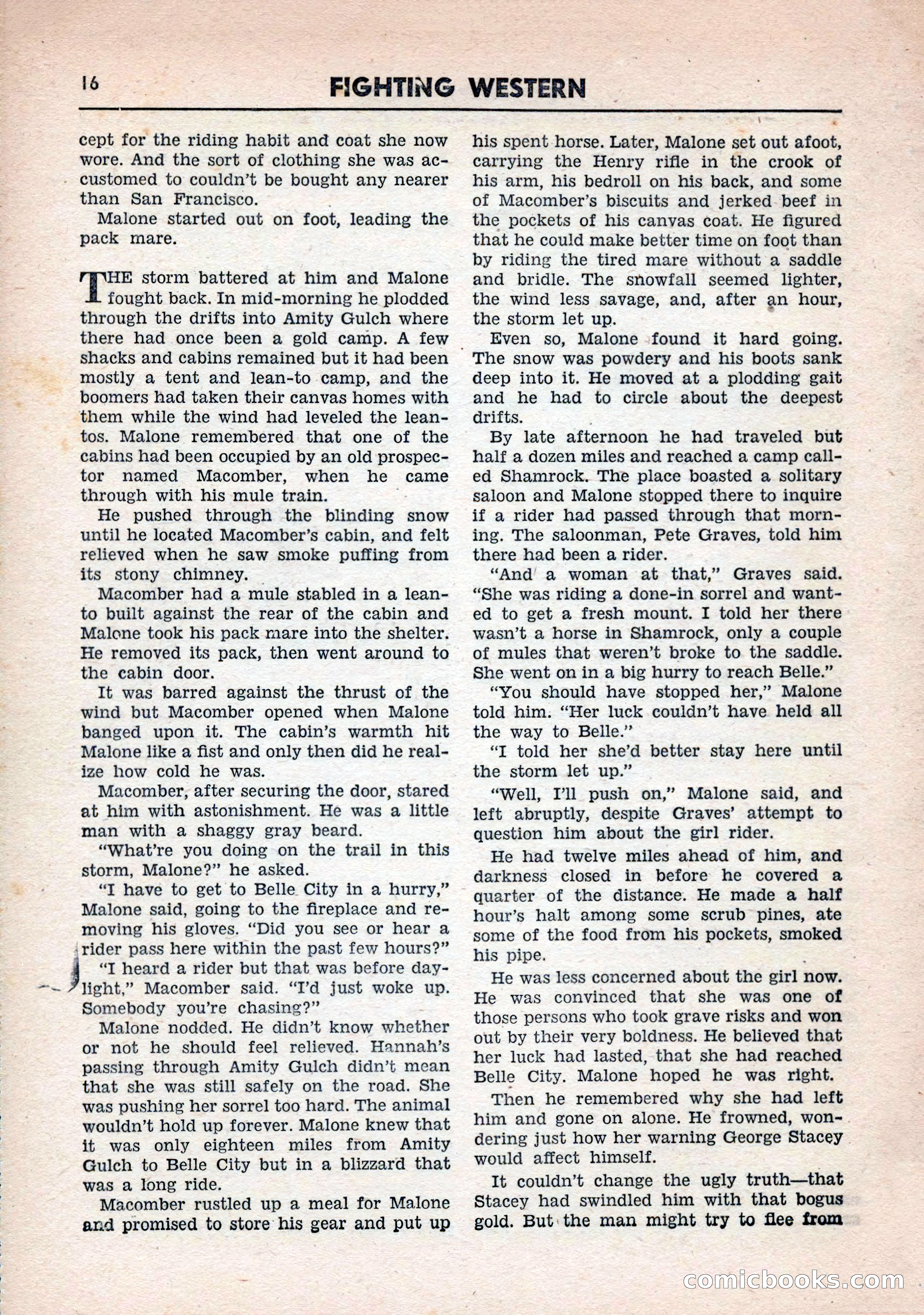 Fighting Western, Vol. 4, No. 1 — page 18 of 84
