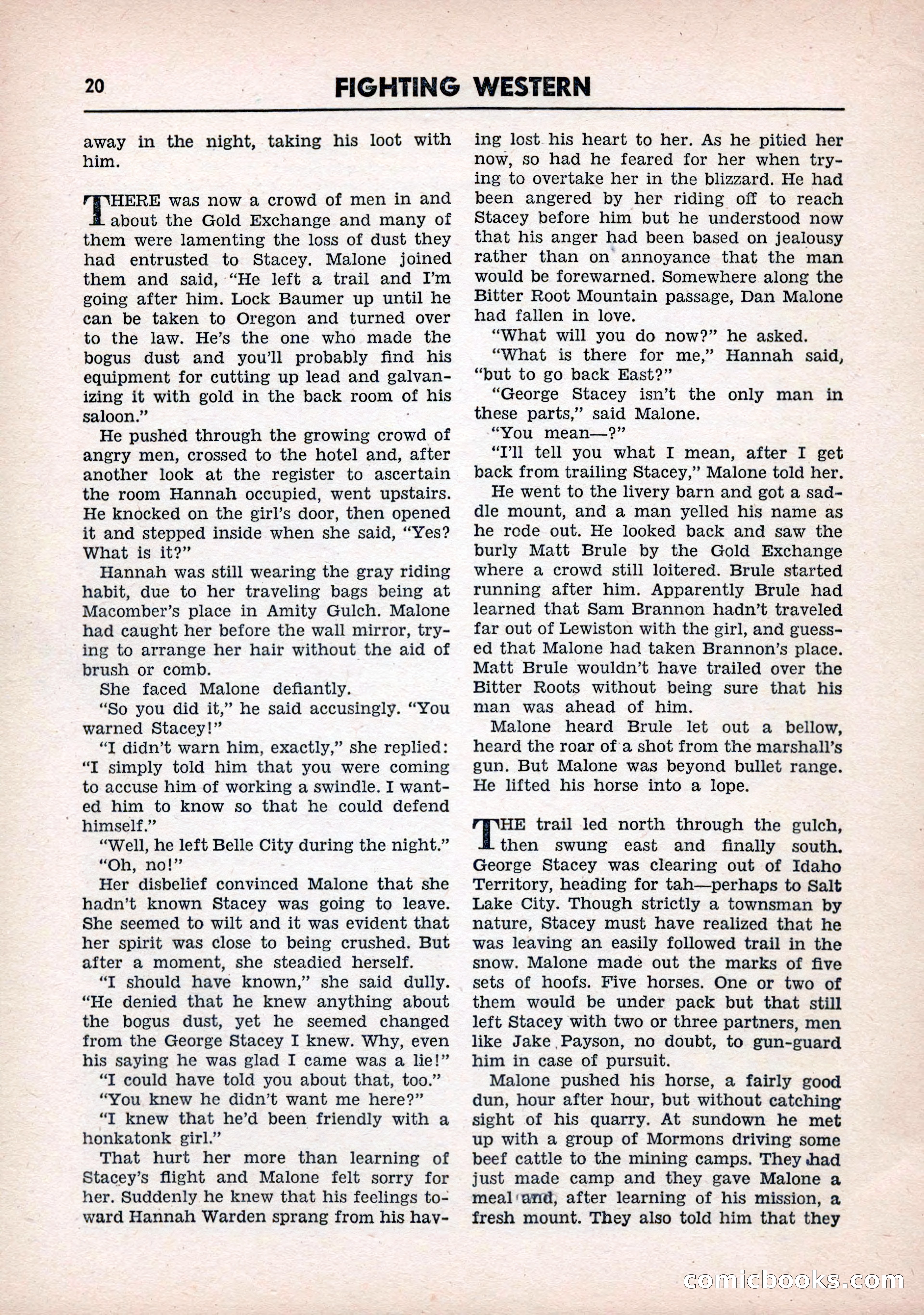 Fighting Western, Vol. 4, No. 1 — page 22 of 84