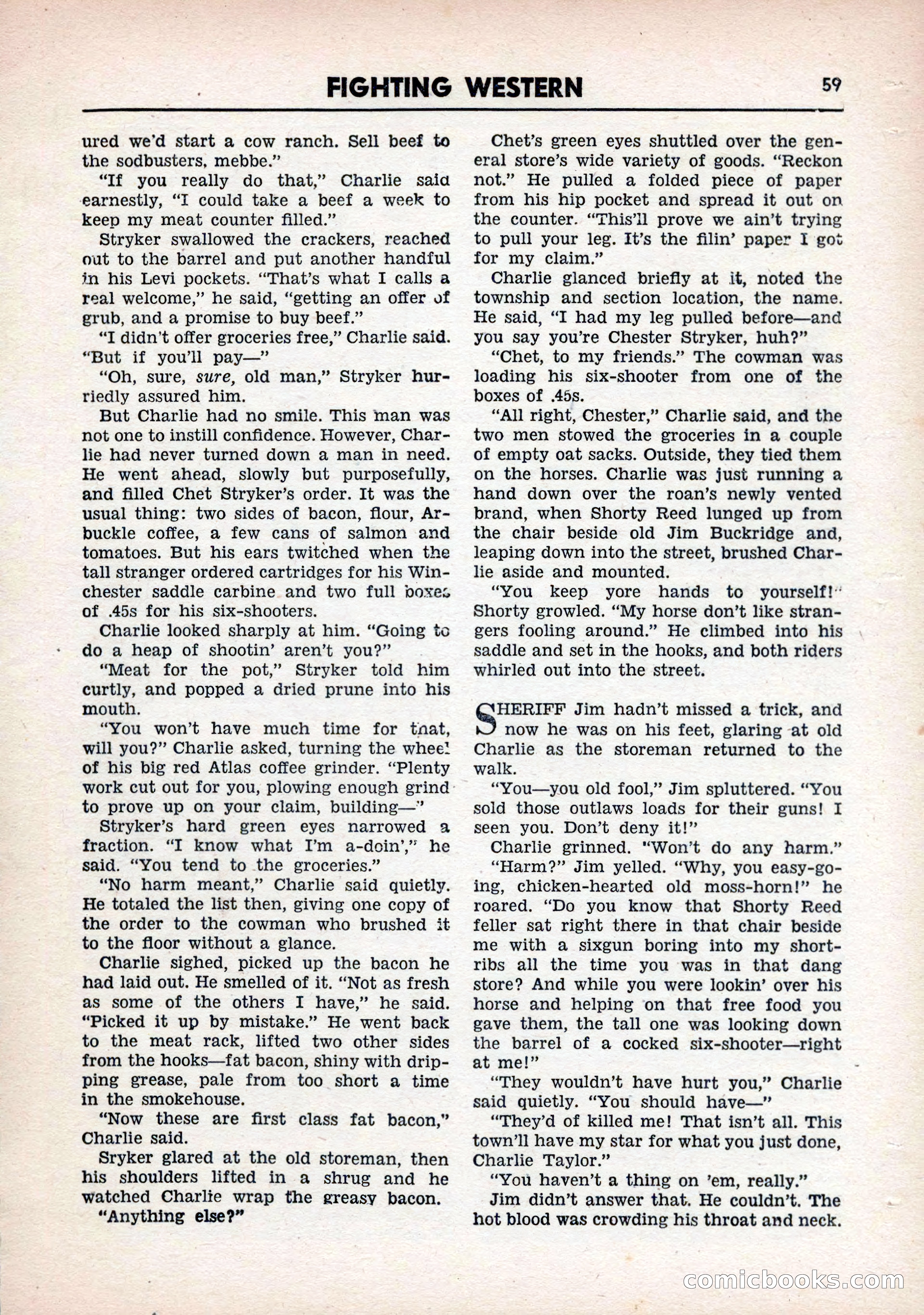 Fighting Western, Vol. 4, No. 1 — page 61 of 84
