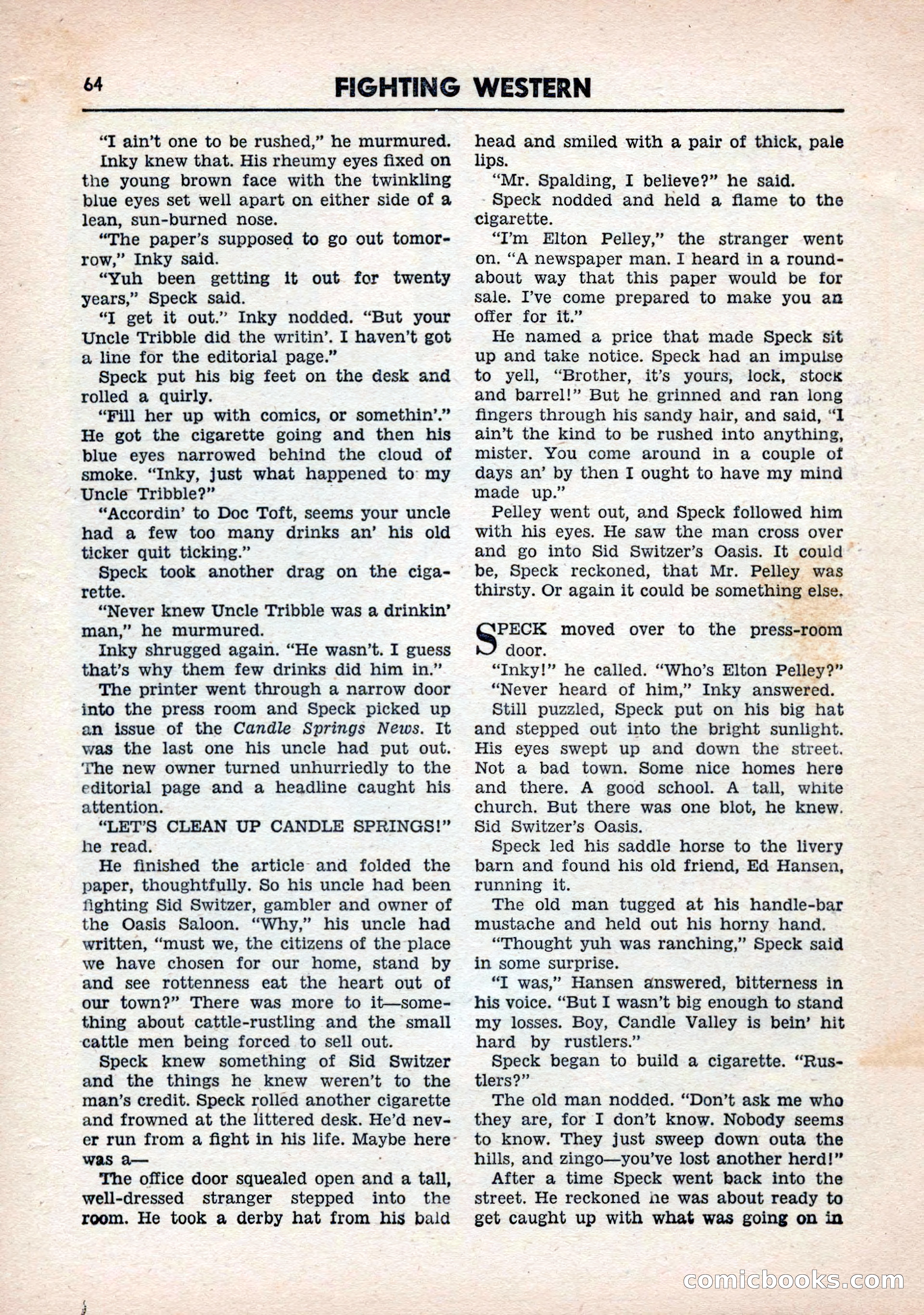 Fighting Western, Vol. 4, No. 1 — page 66 of 84