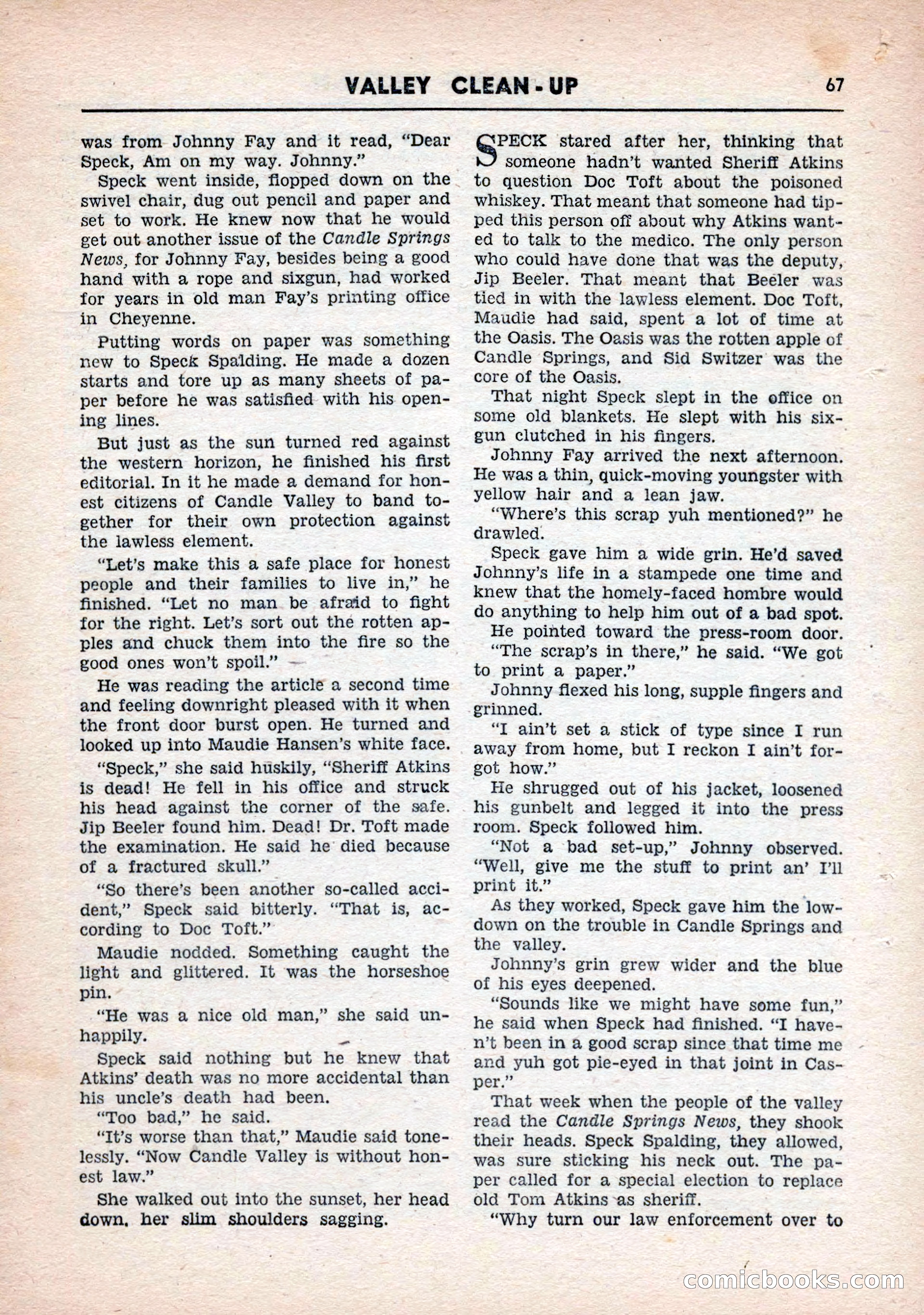 Fighting Western, Vol. 4, No. 1 — page 69 of 84