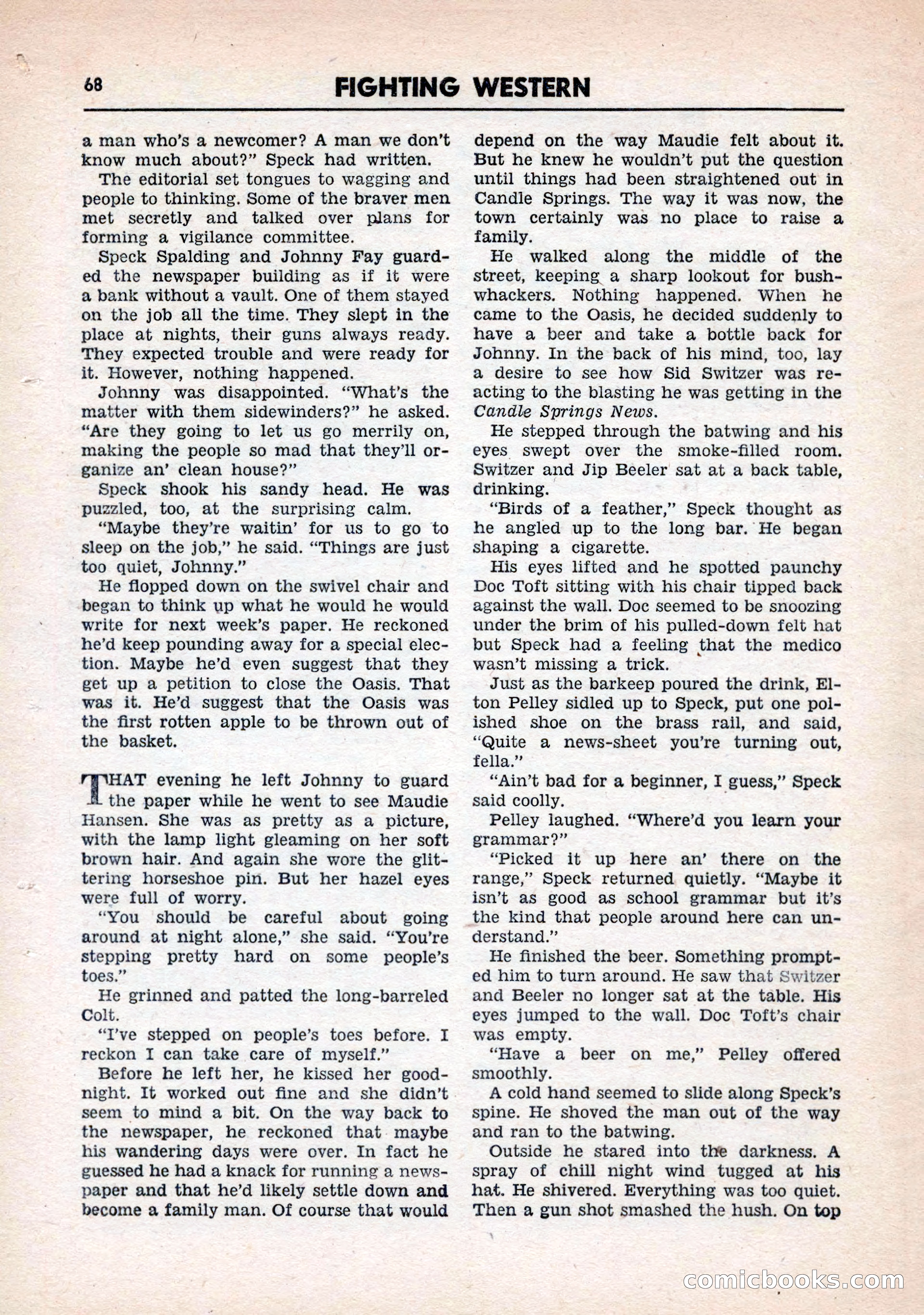 Fighting Western, Vol. 4, No. 1 — page 70 of 84