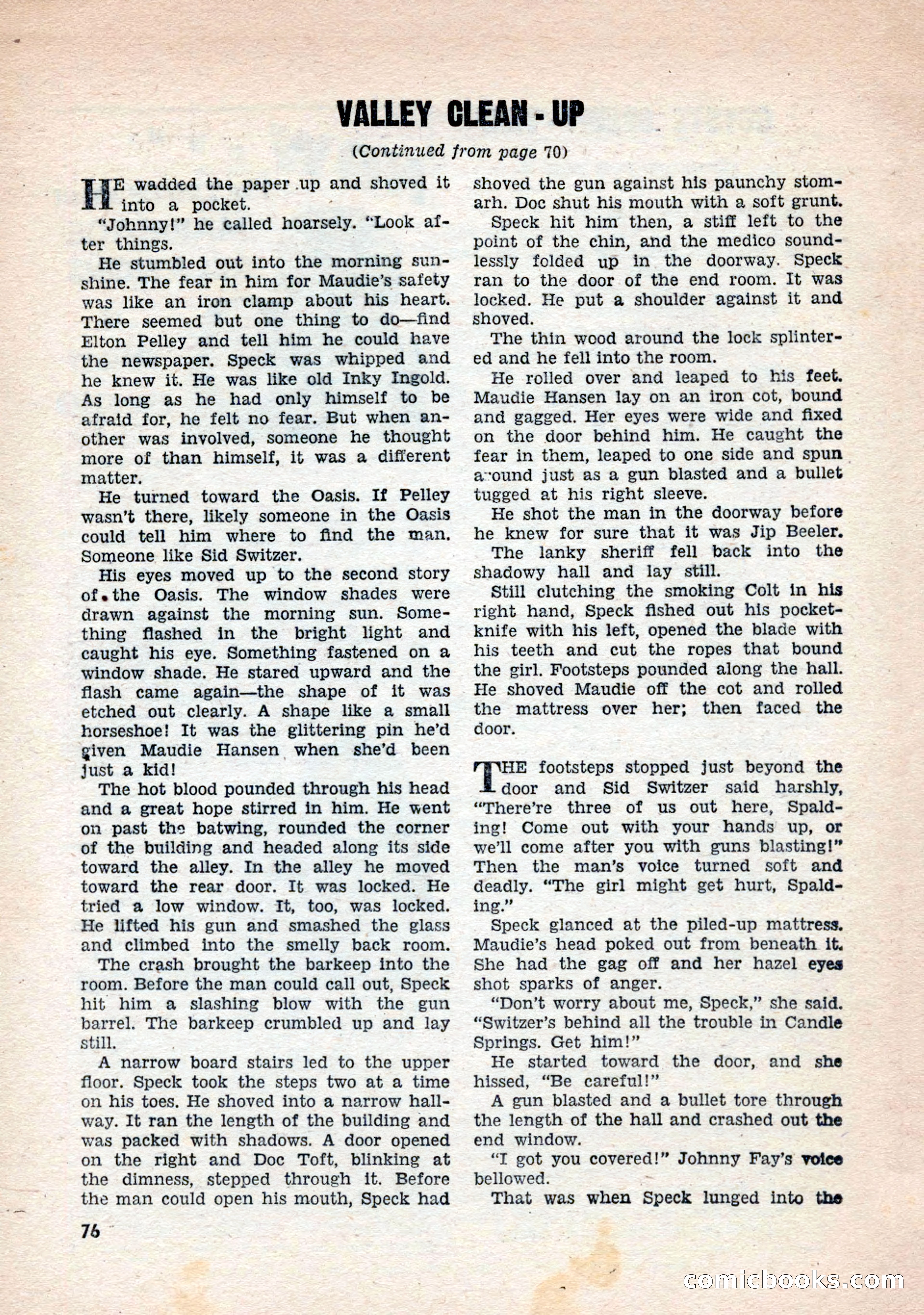 Fighting Western, Vol. 4, No. 1 — page 78 of 84
