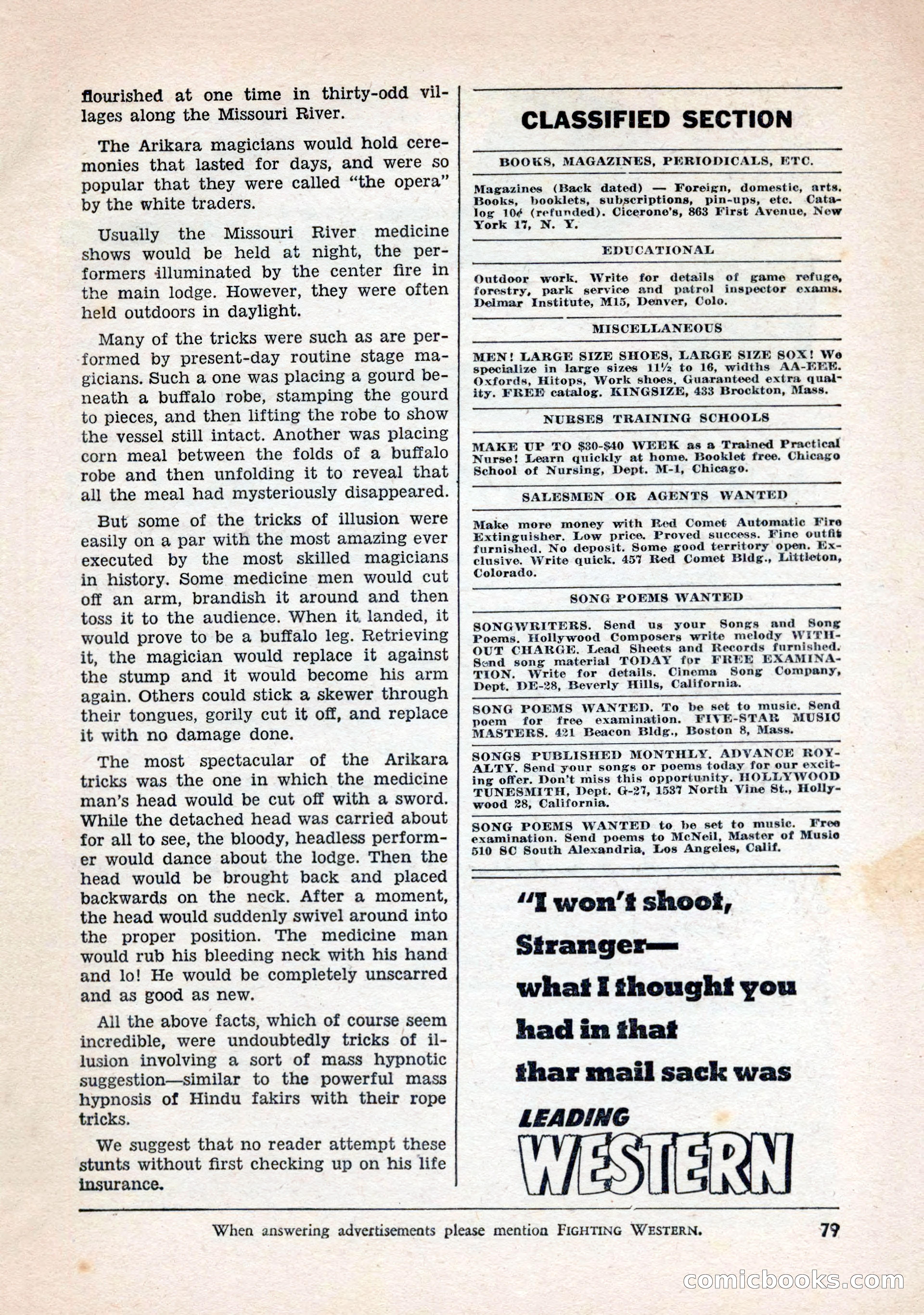 Fighting Western, Vol. 4, No. 1 — page 81 of 84