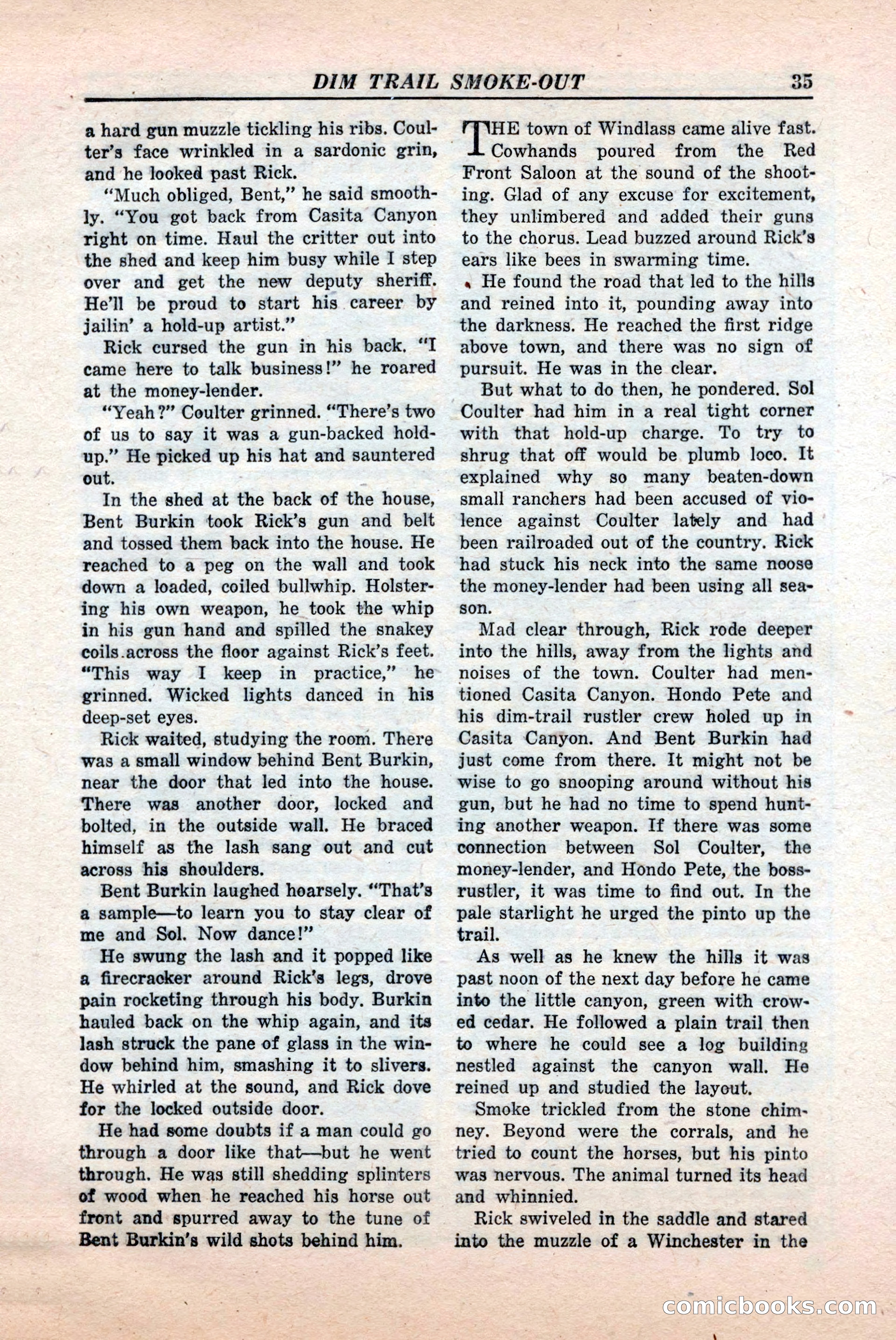 Fighting Western, Vol. 4, No. 5 — page 35 of 132