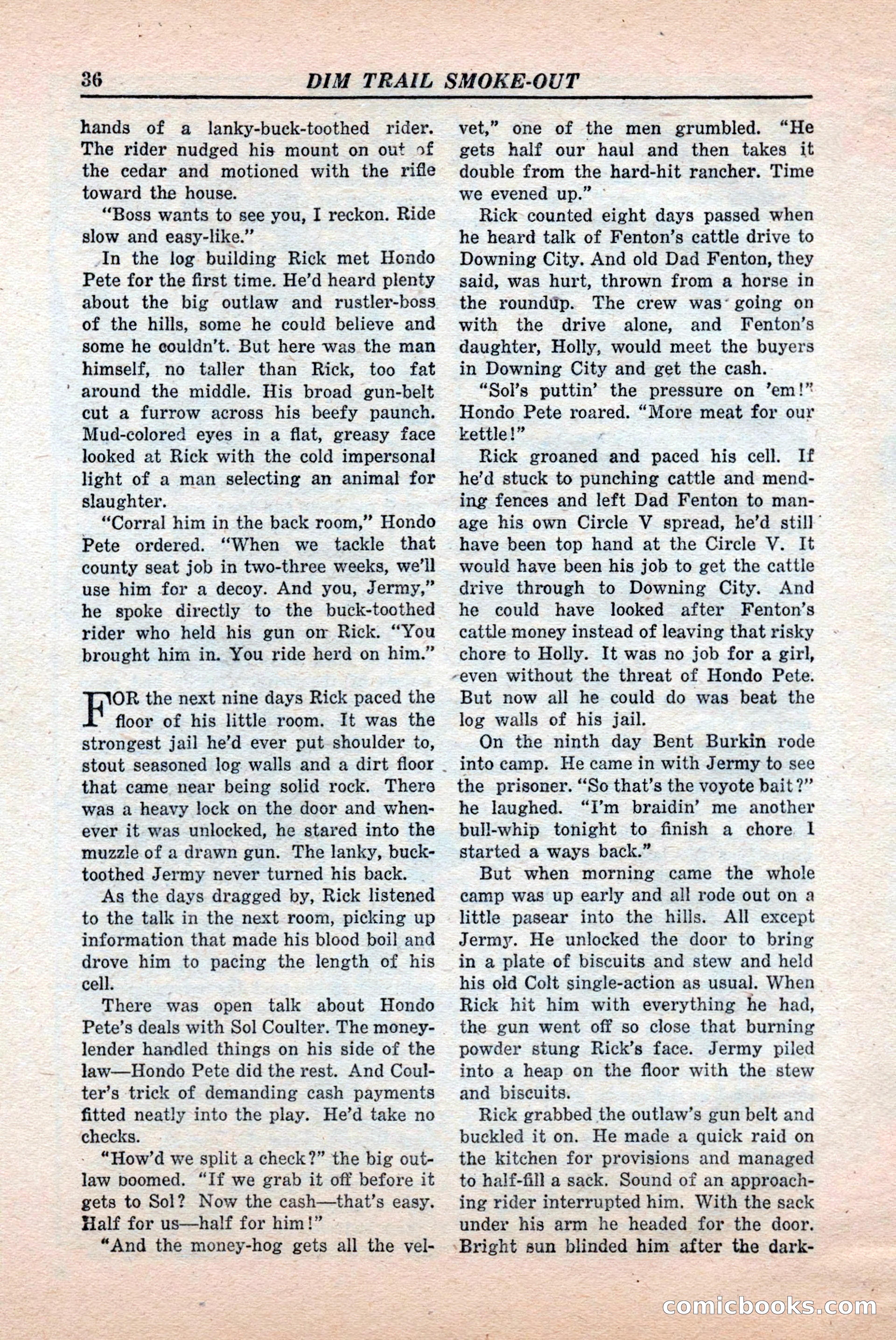 Fighting Western, Vol. 4, No. 5 — page 36 of 132