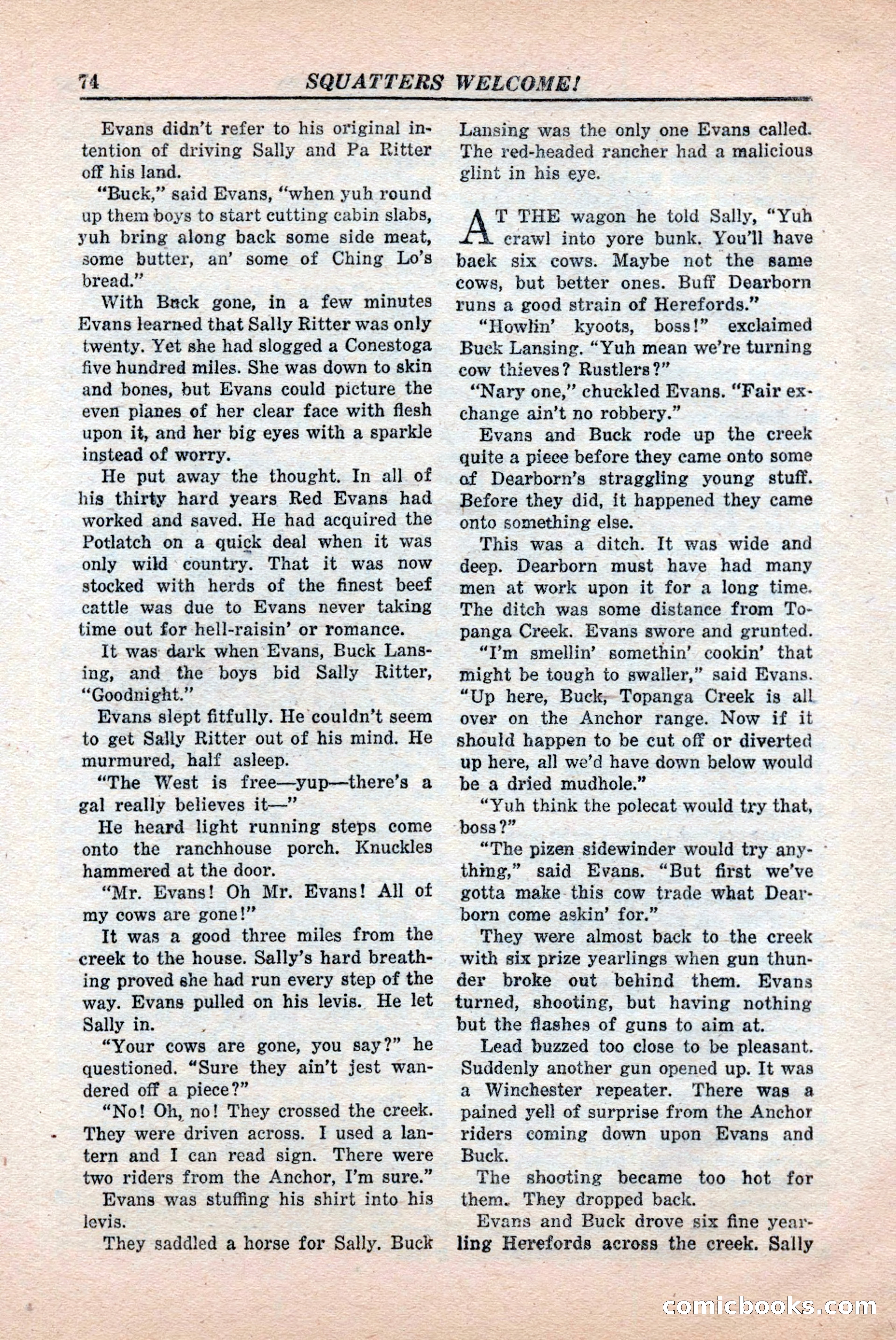 Fighting Western, Vol. 4, No. 5 — page 74 of 132