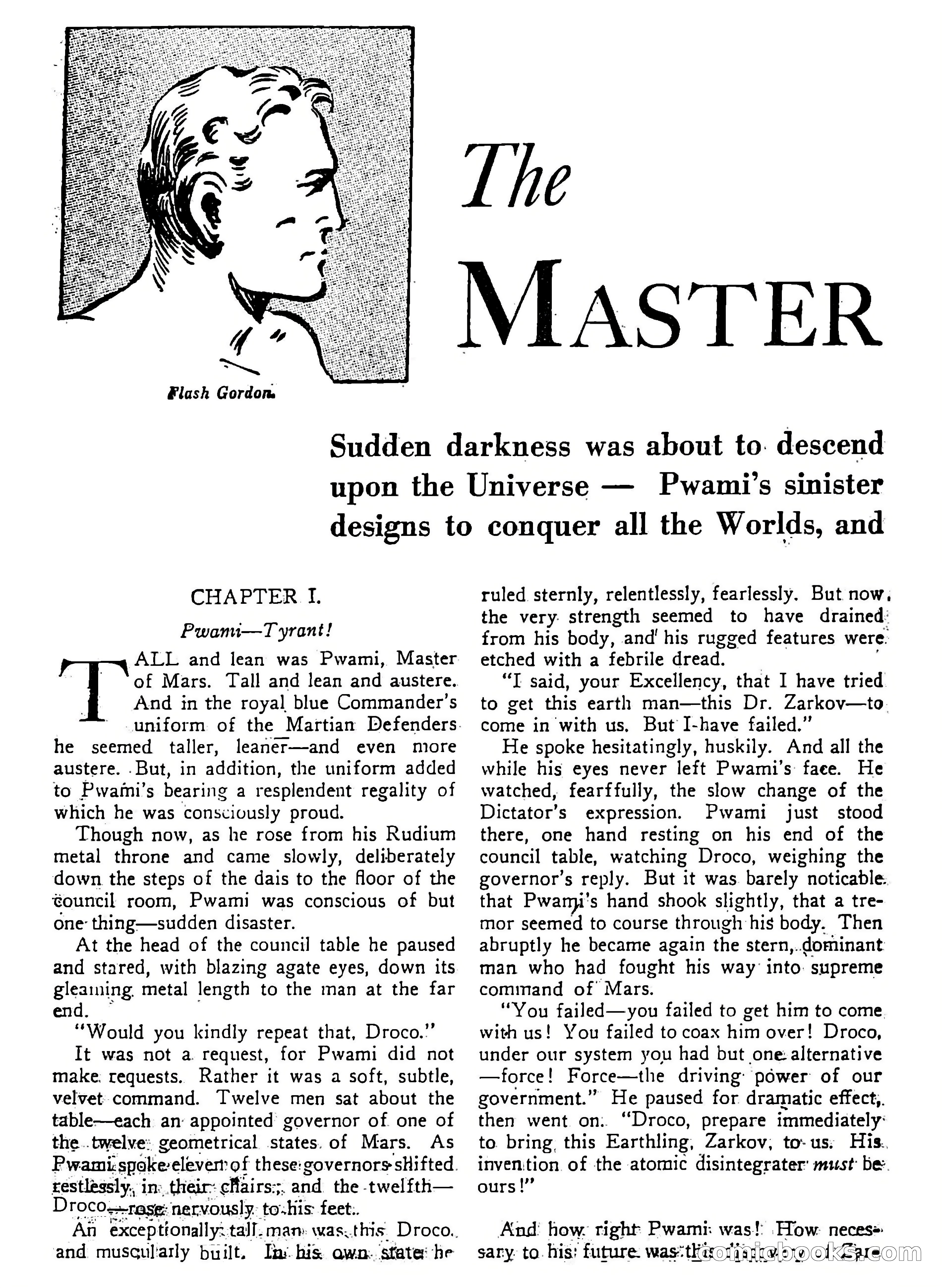 Flash Gordon Strange Adventure Magazine — page 8 of 100