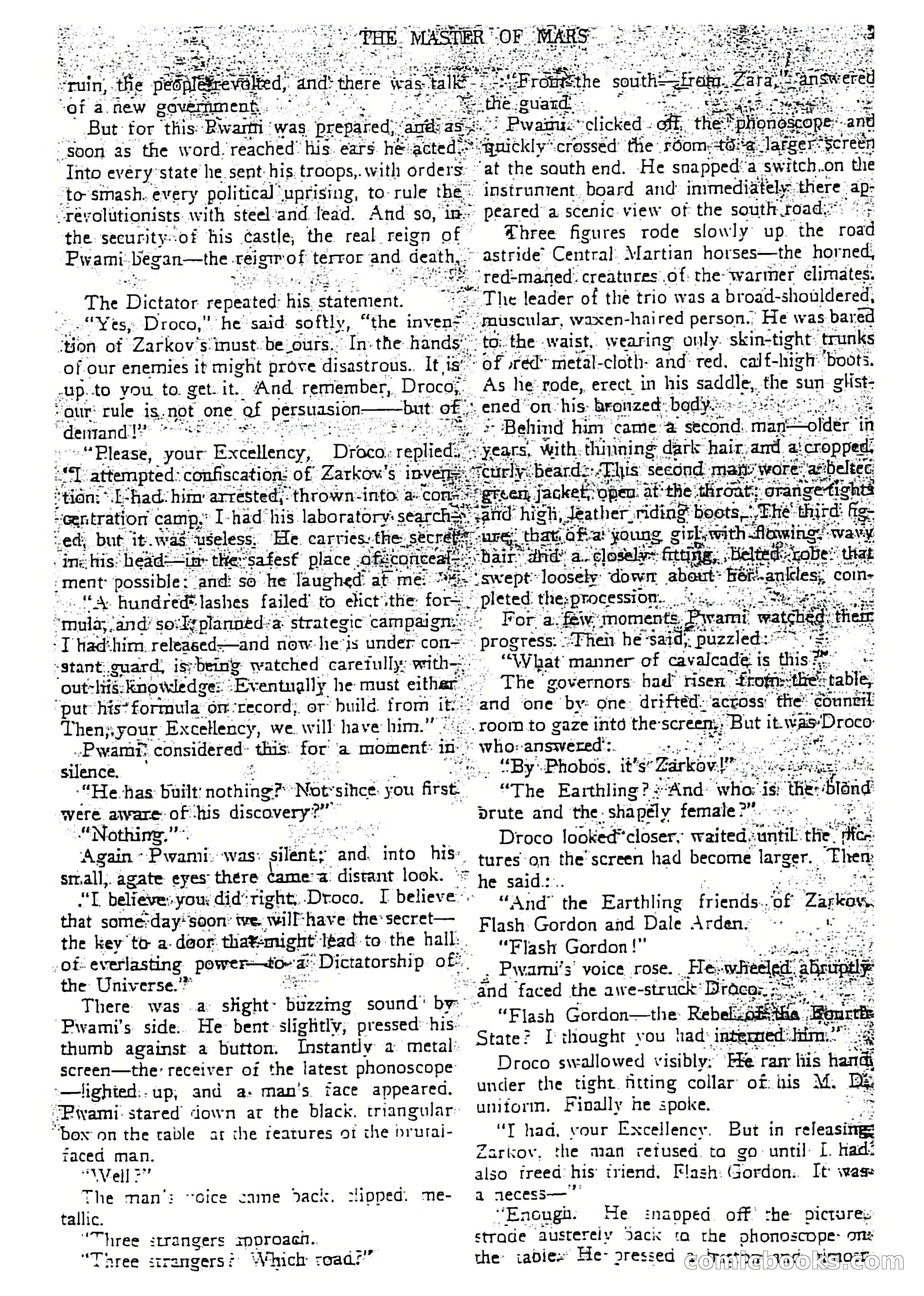 Flash Gordon Strange Adventure Magazine — page 10 of 100