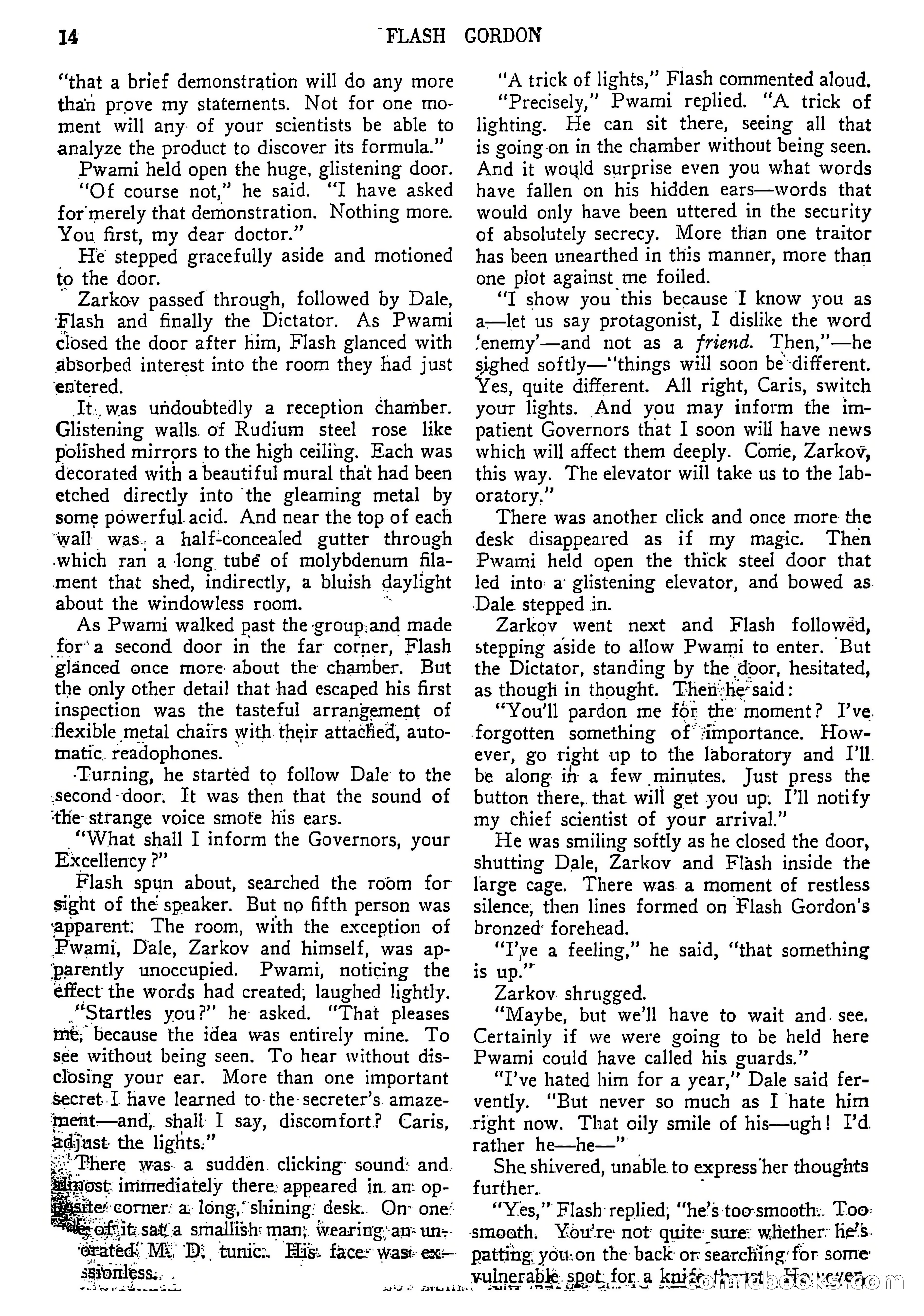 Flash Gordon Strange Adventure Magazine — page 15 of 100