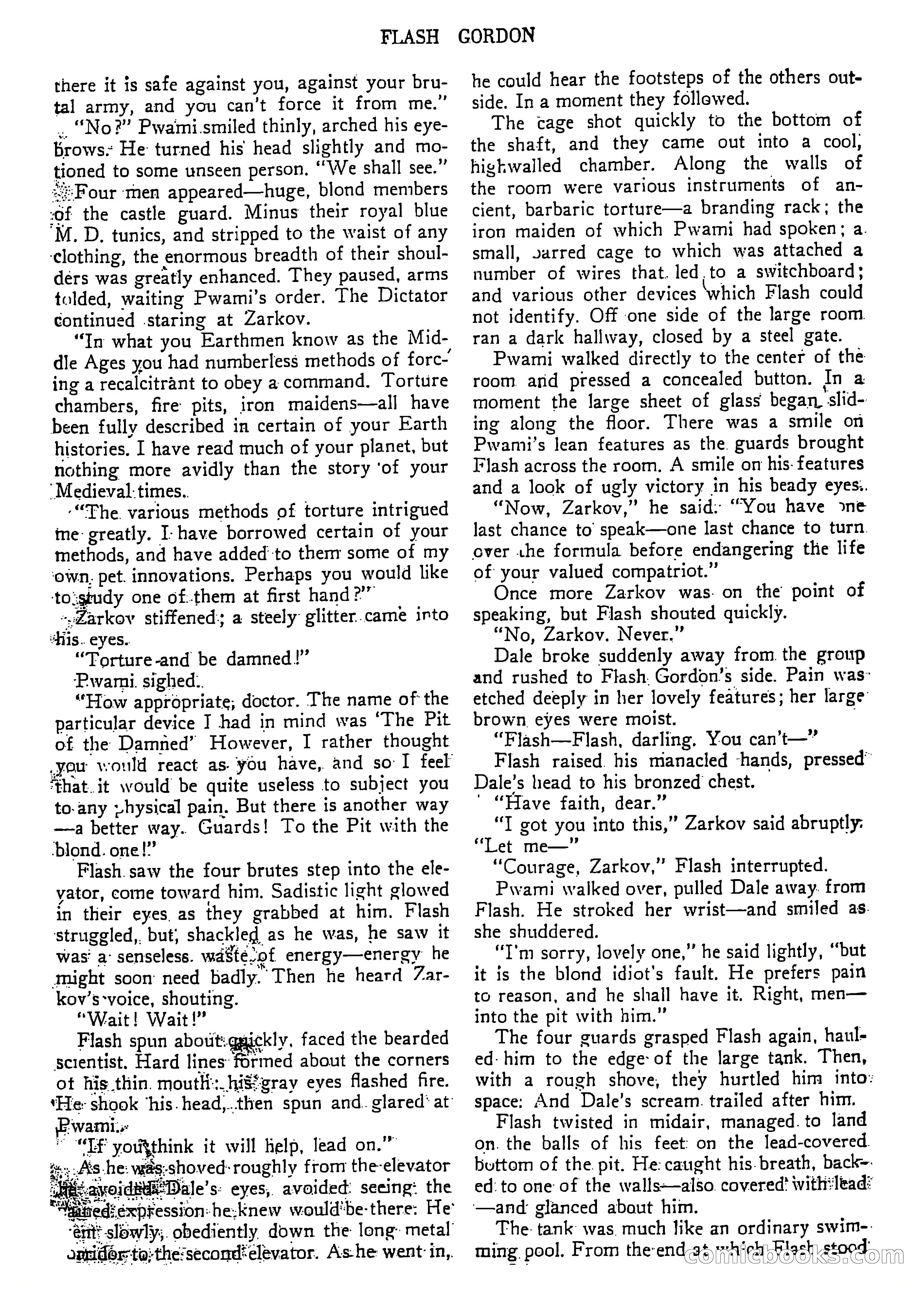 Flash Gordon Strange Adventure Magazine — page 17 of 100