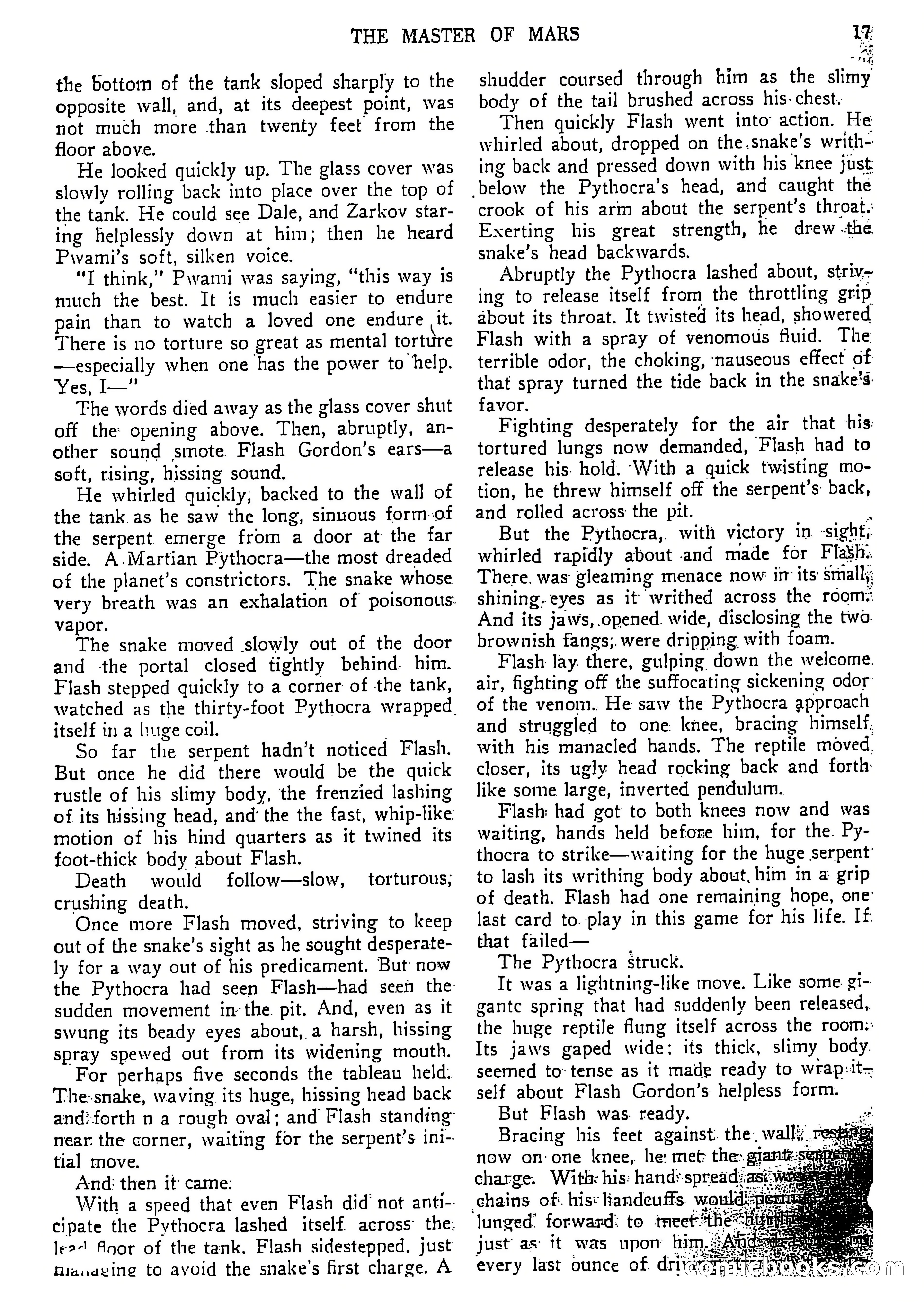 Flash Gordon Strange Adventure Magazine — page 20 of 100