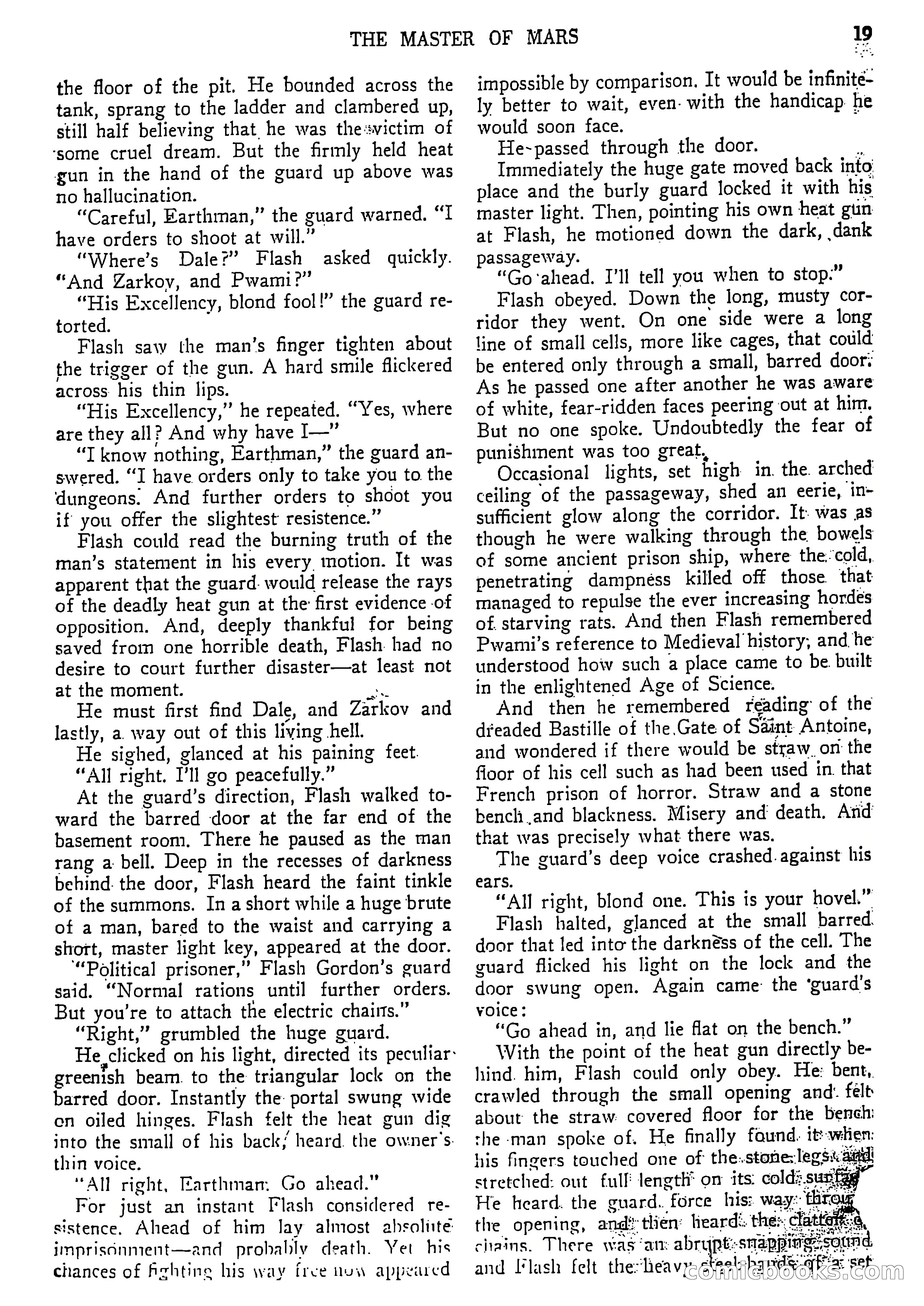 Flash Gordon Strange Adventure Magazine — page 22 of 100