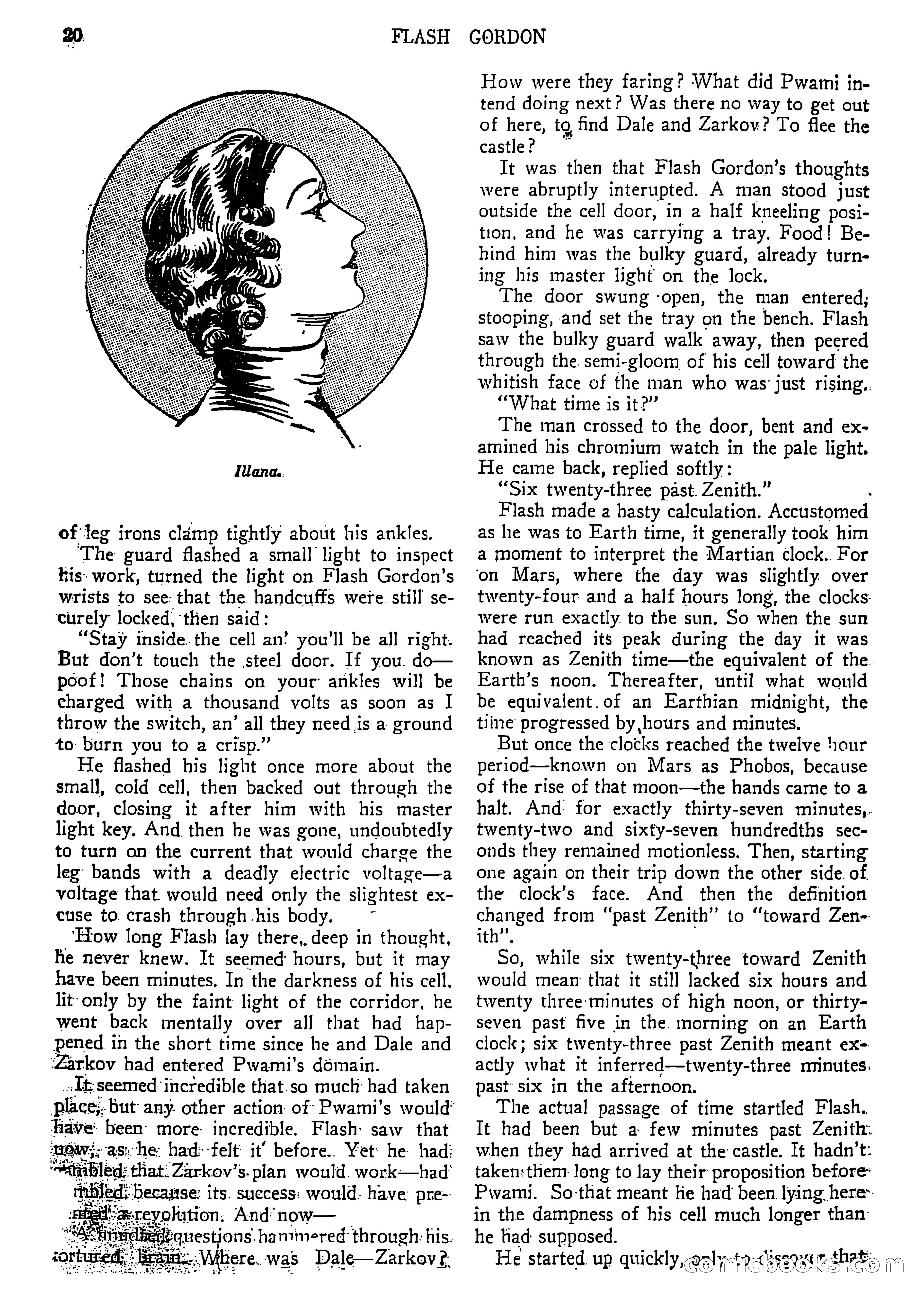 Flash Gordon Strange Adventure Magazine — page 23 of 100