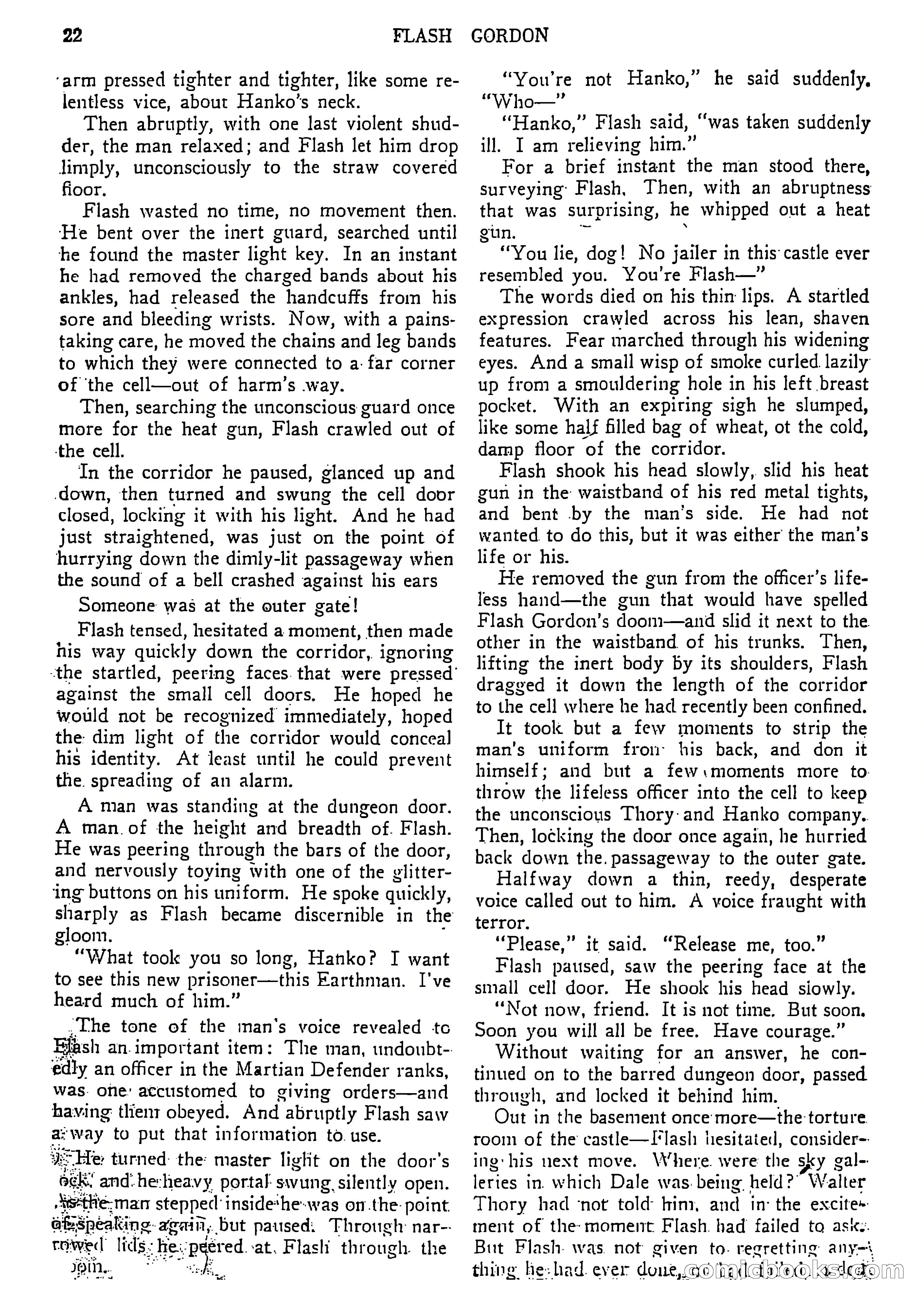 Flash Gordon Strange Adventure Magazine — page 25 of 100